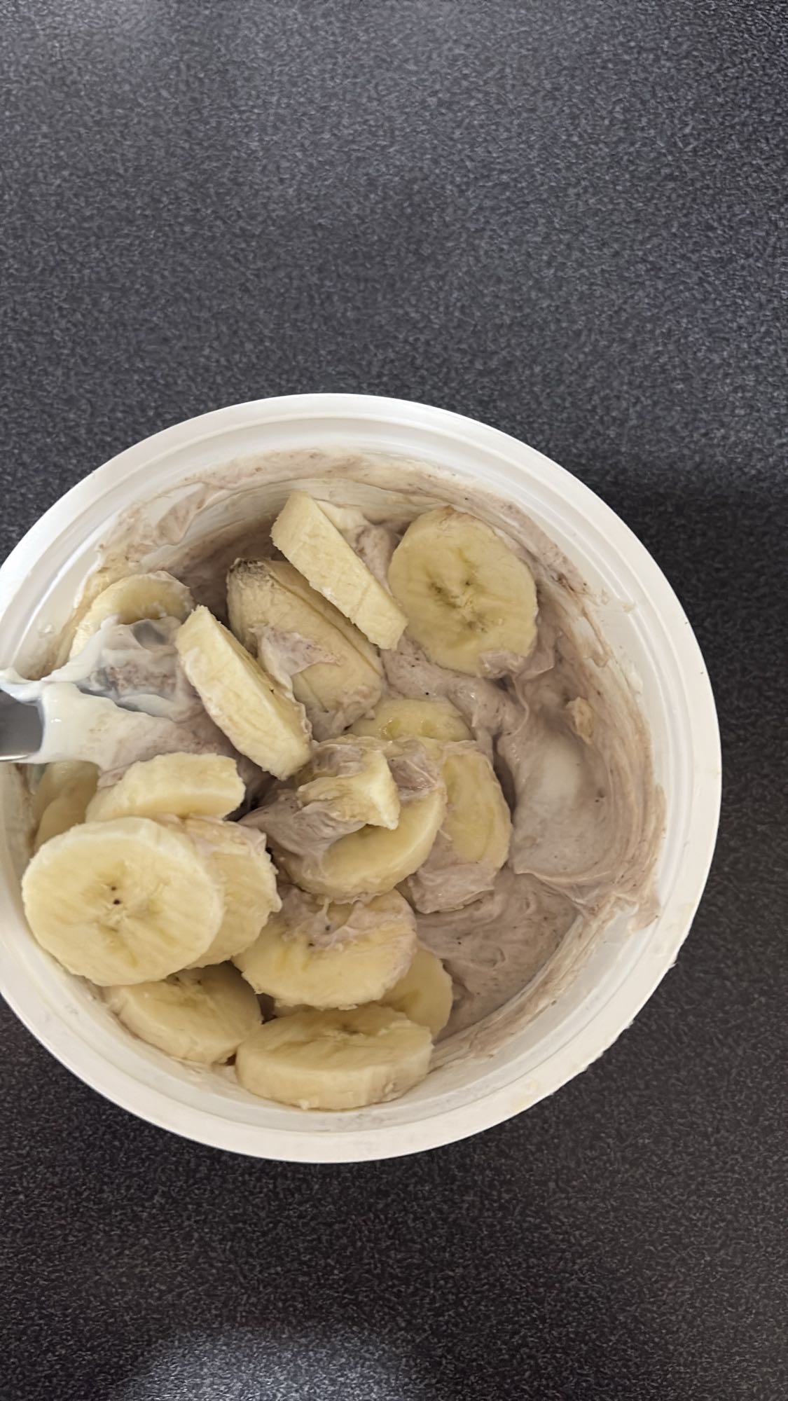 Yoghurt med banan