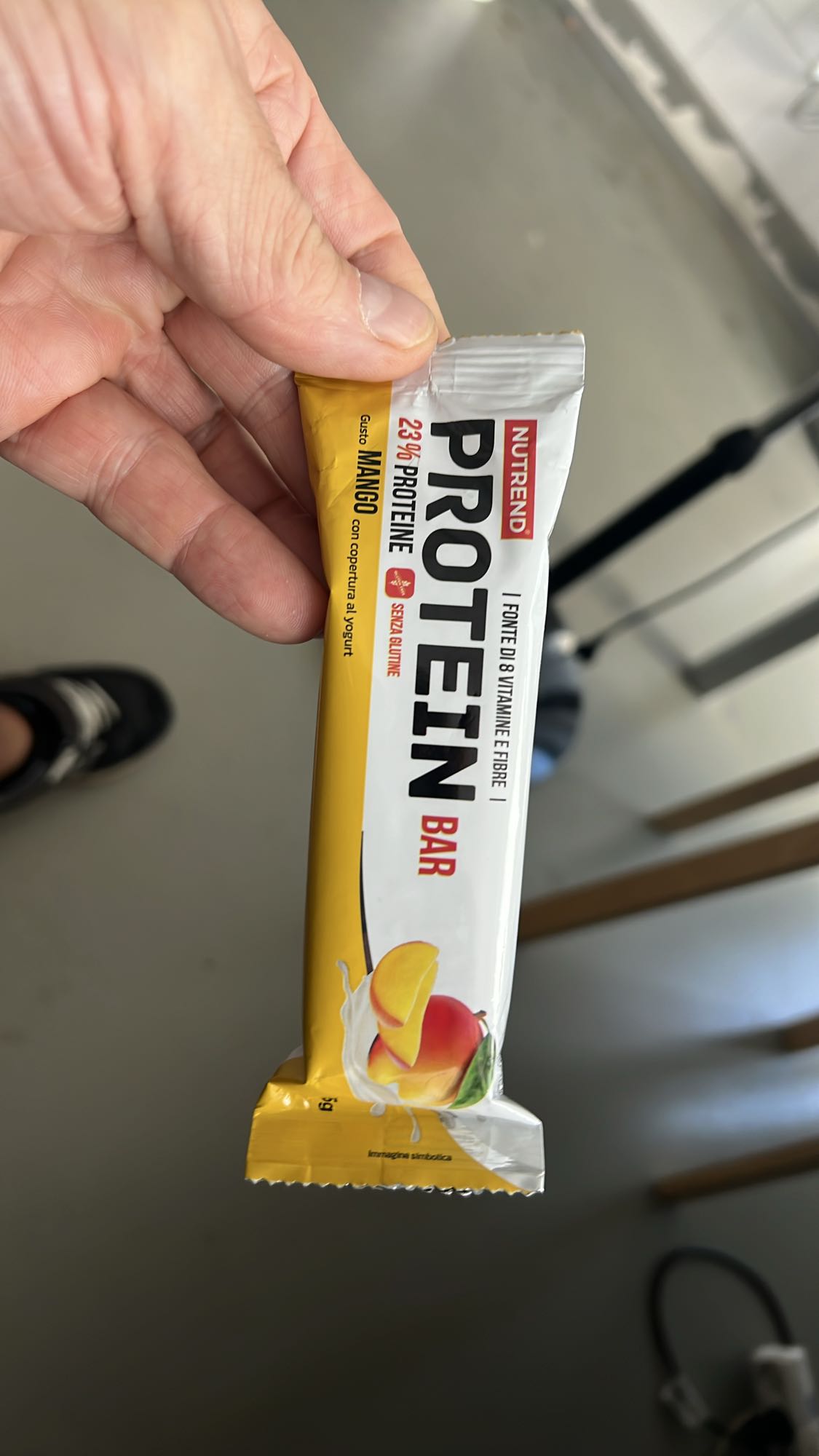 Baton proteinowy mango