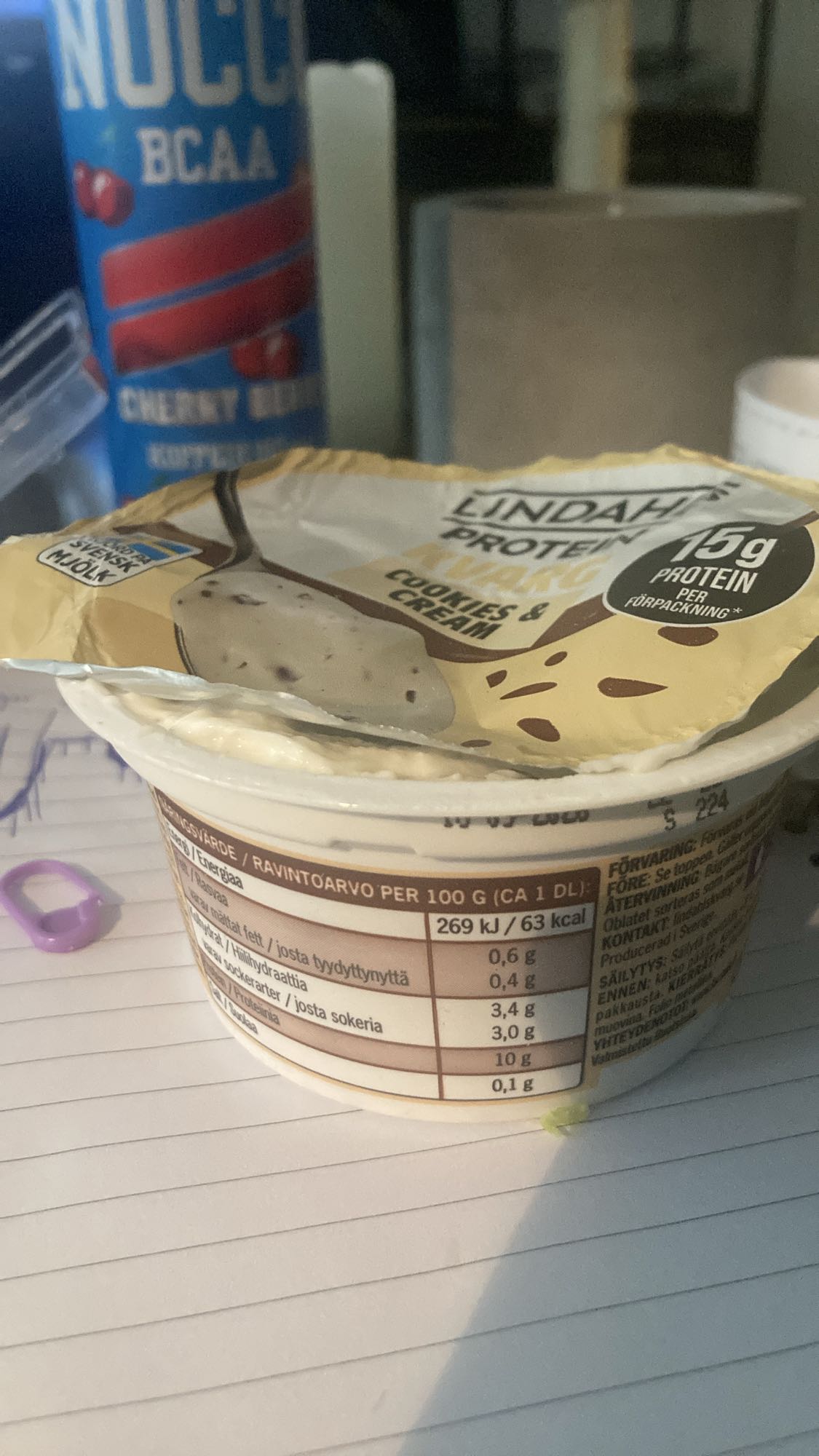 Proteinpudding kakor