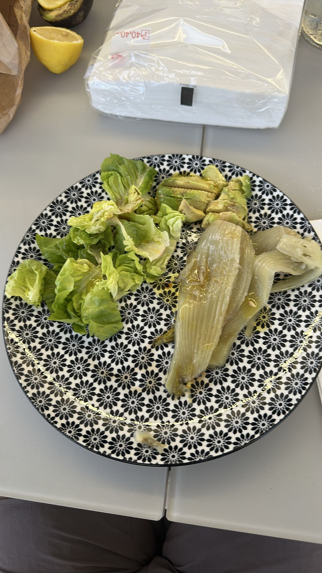 Salade avocat fenouil