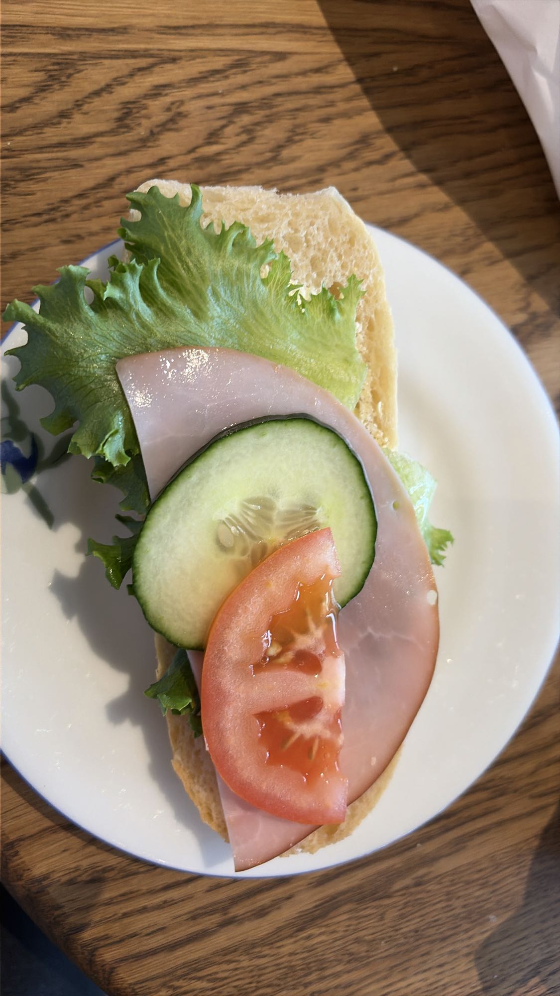 Smörgås med skinka