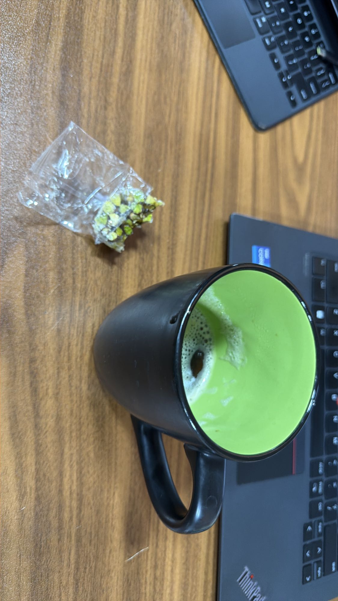 Coffee and Pistachios