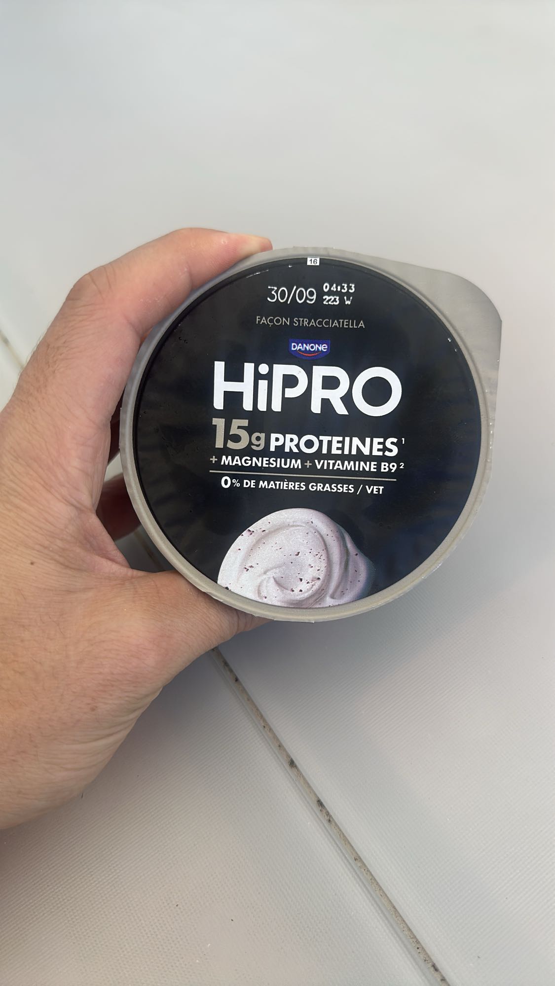 Yaourt HiPRO stracciatella