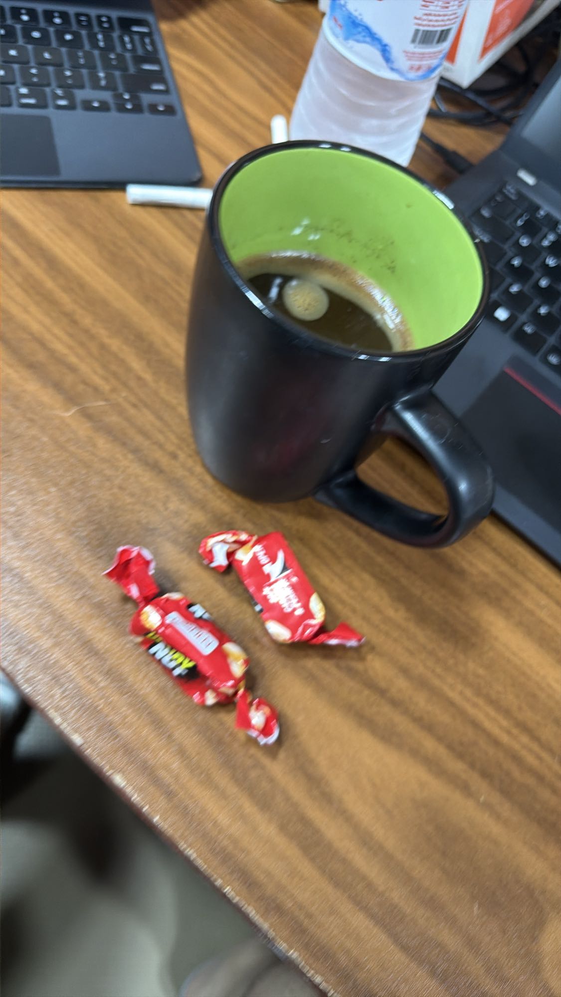 Coffee with Candy Nuts