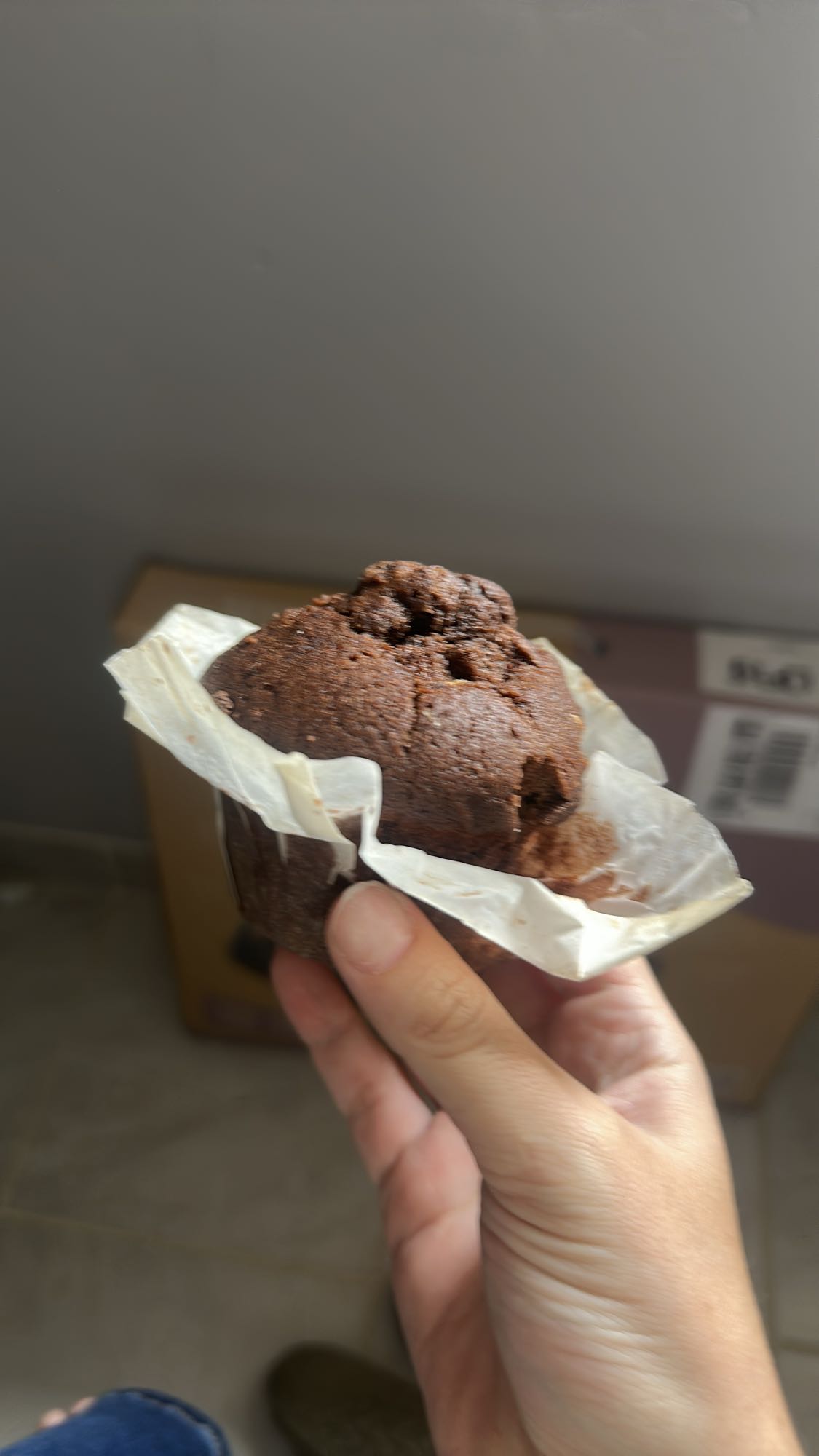 muffin au chocolat