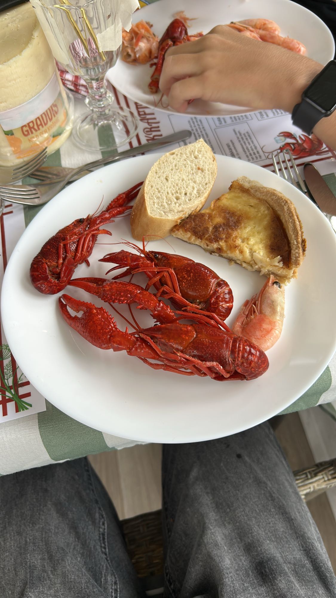 Kräfttallrik med paj