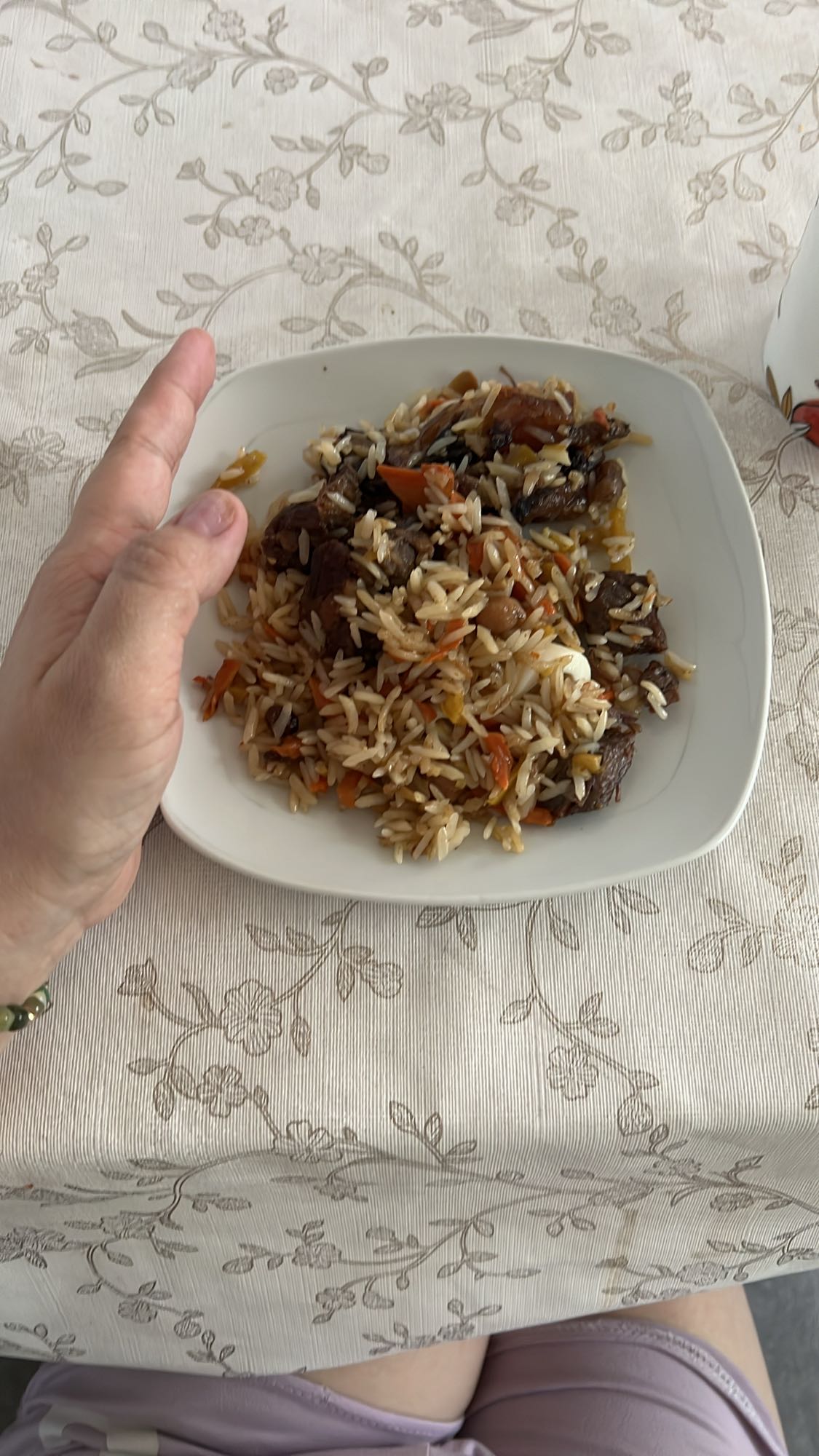 Плов с говядиной