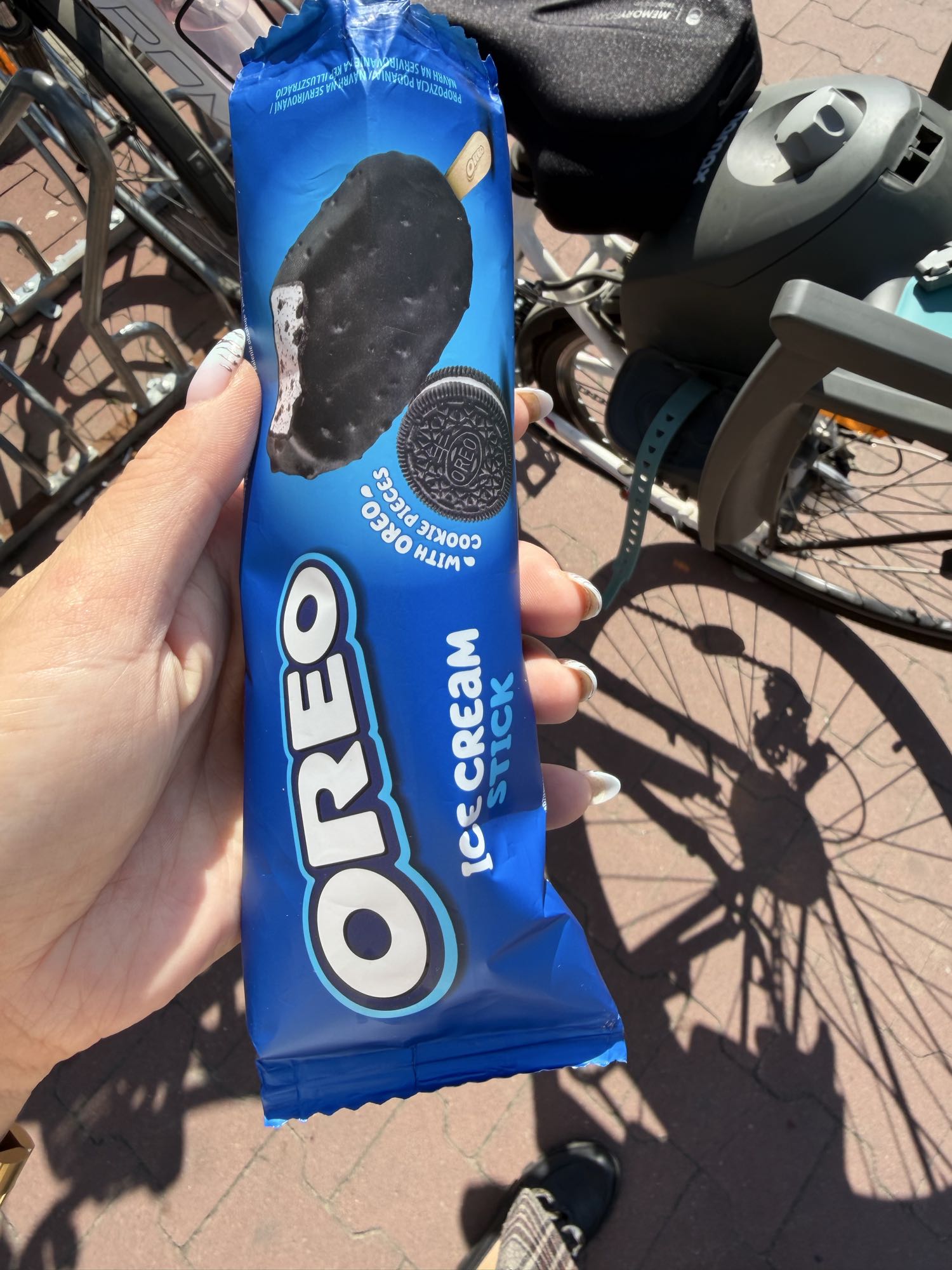 Lód Oreo w polewie