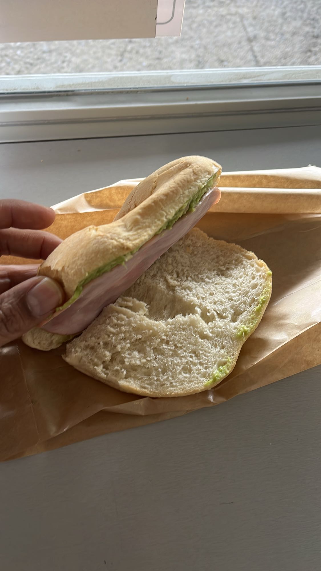 bocadillo de jamón