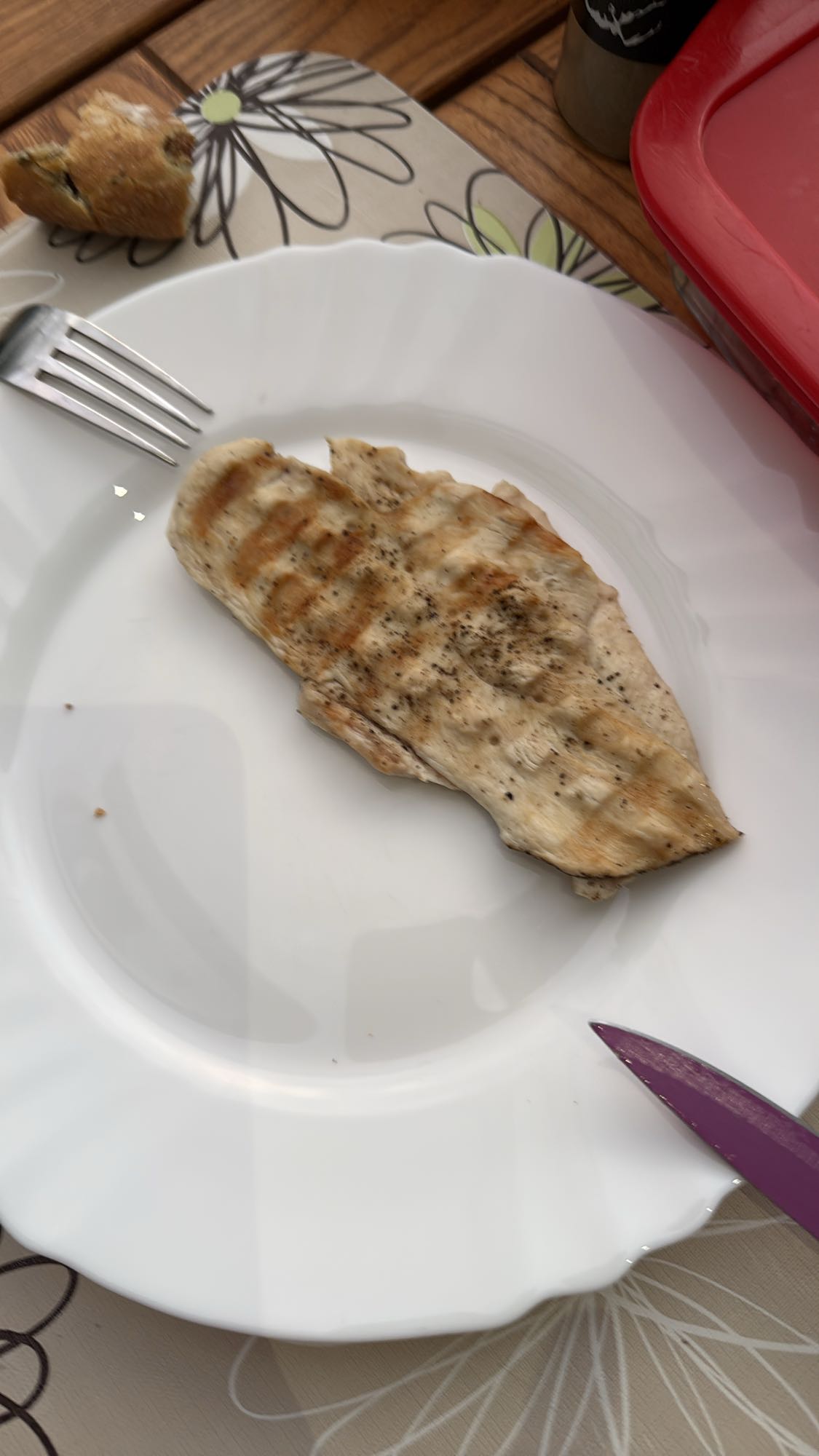 Piept de pui la gratar