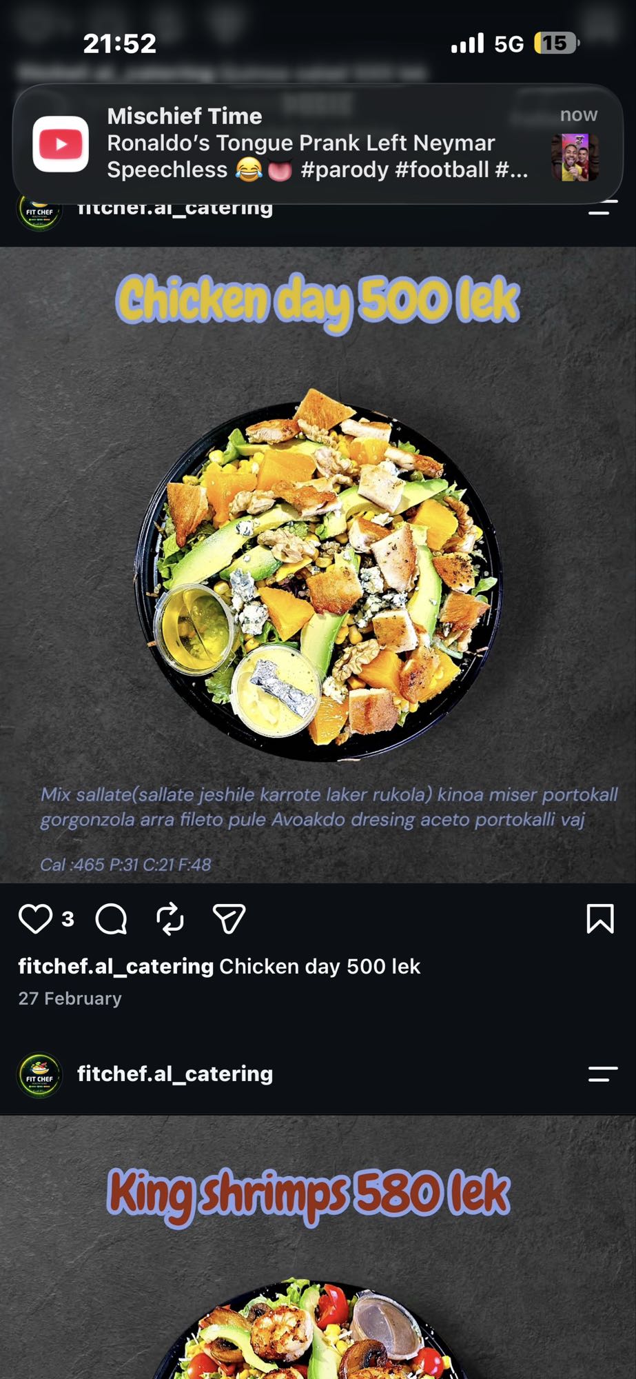 Chicken Day Salad