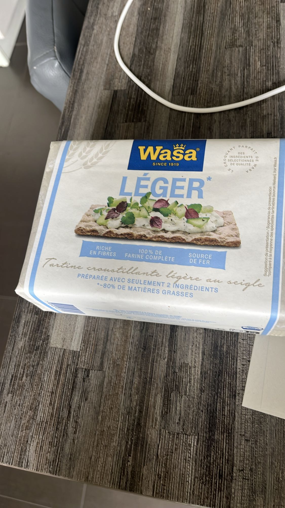Tartines Wasa légères