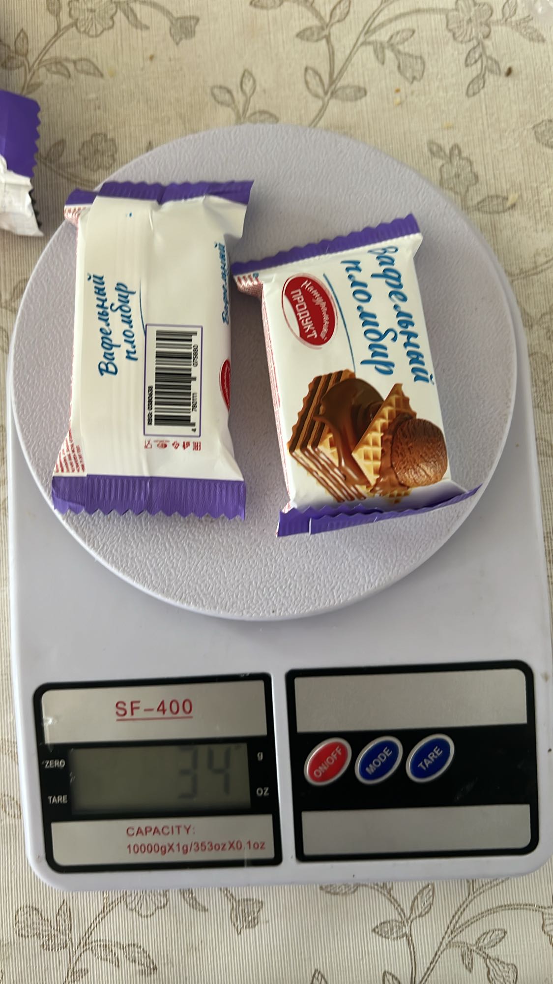 вафли в шоколаде