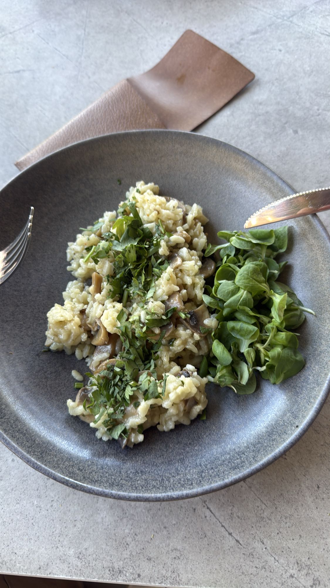 Mushroom Risotto