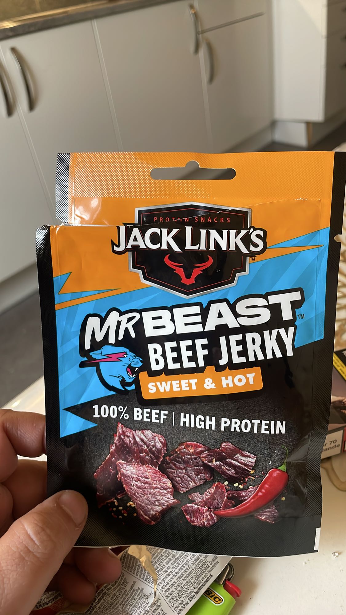 Nötjerky söt och het