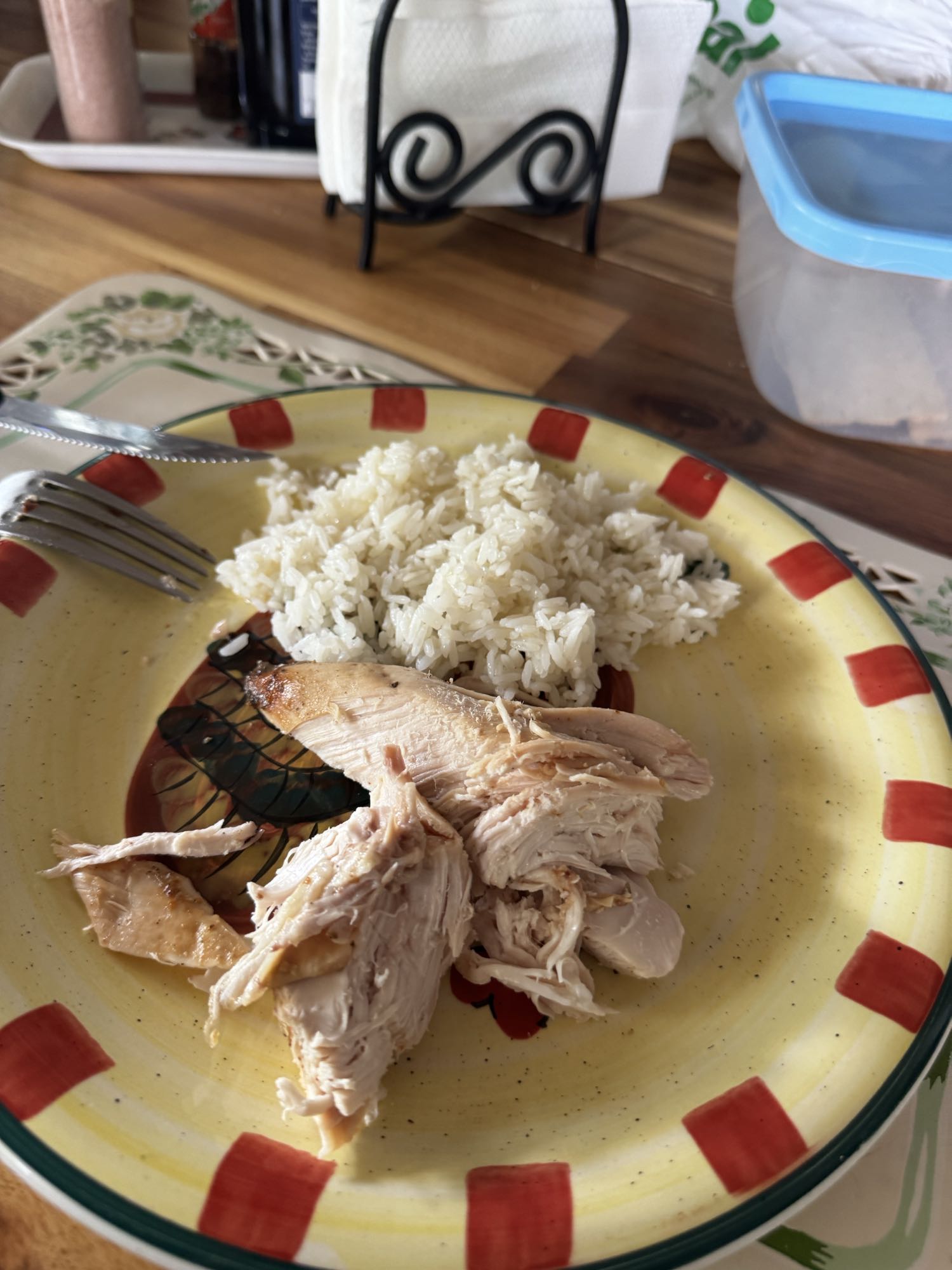 pollo con arroz