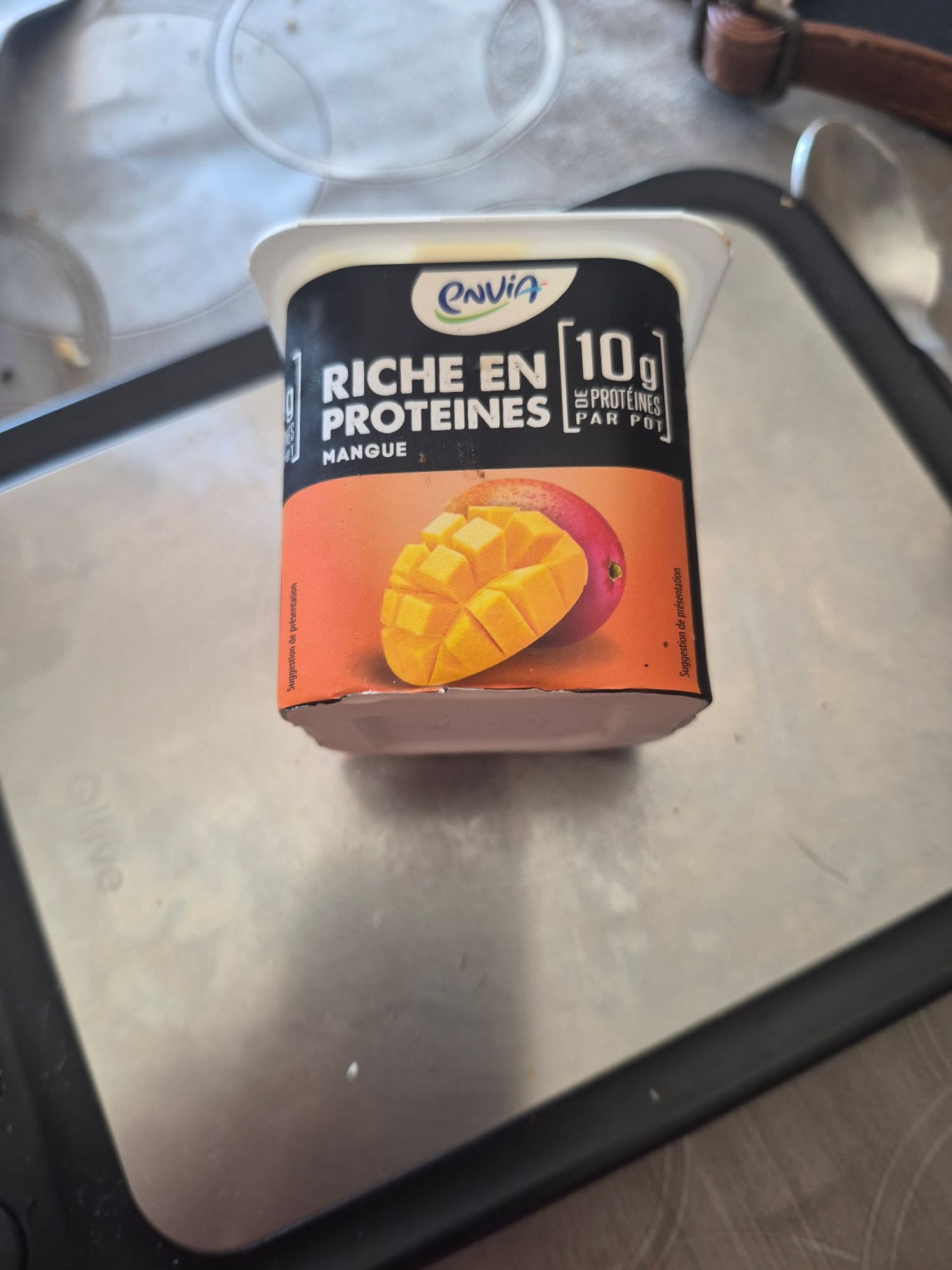 Yaourt protéiné mangue
