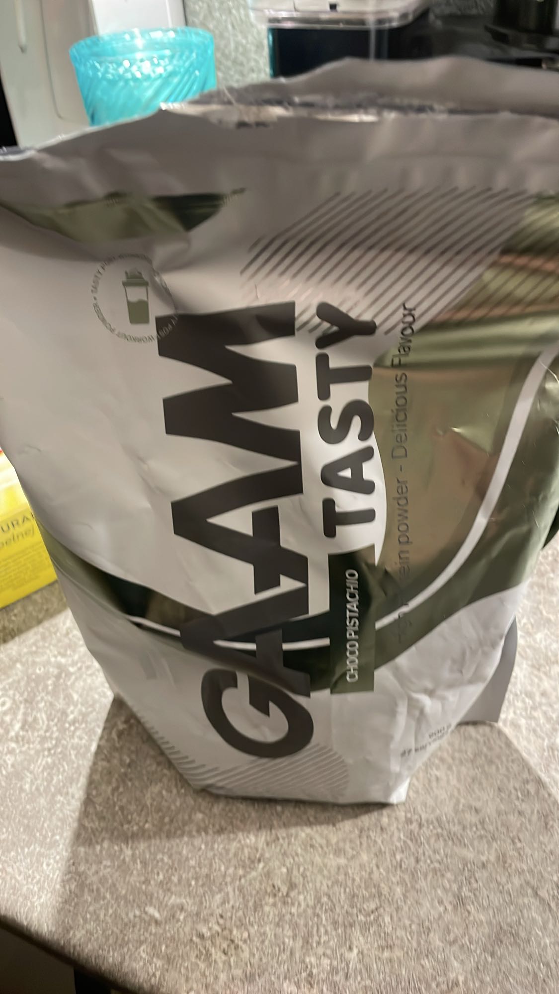 Proteinpulver choco pistage