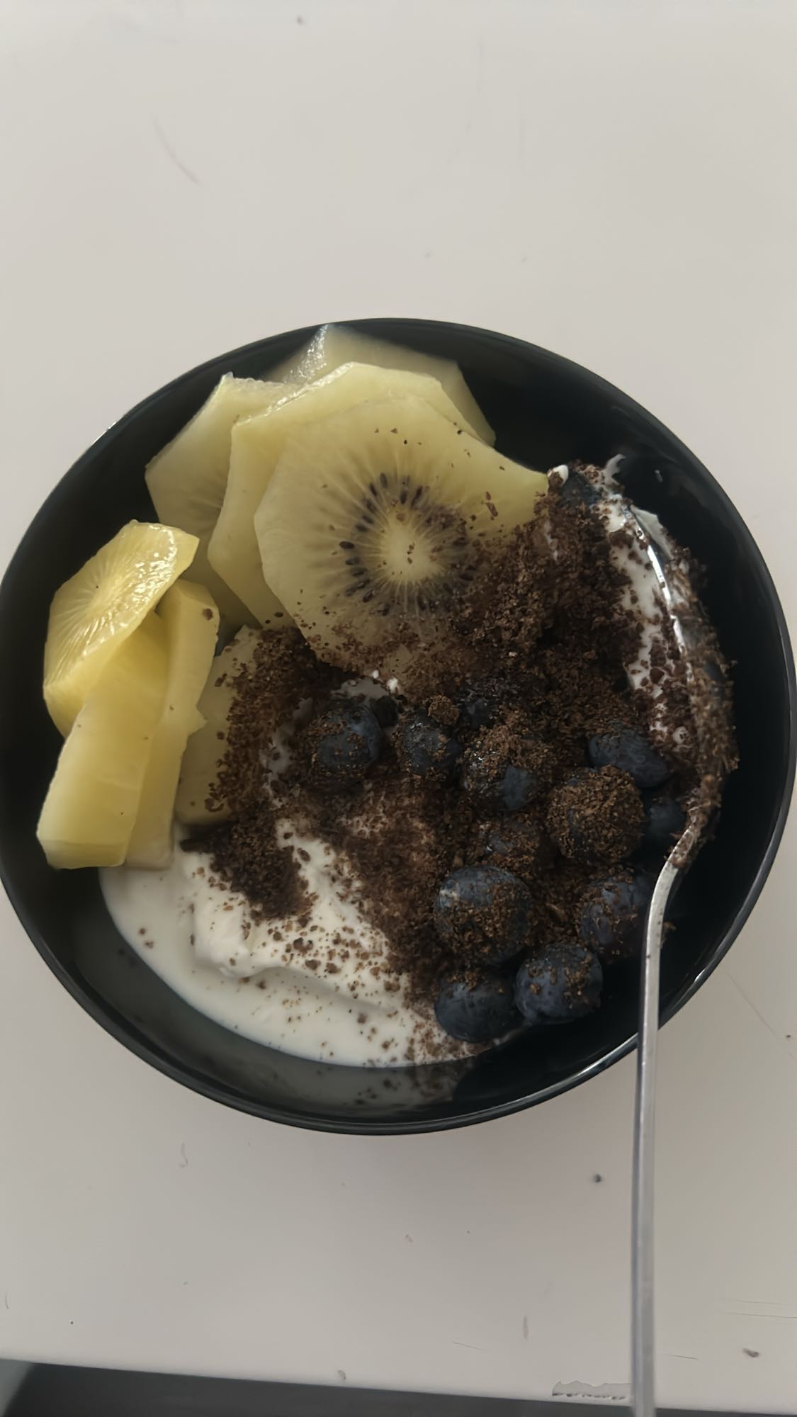 Joghurt mit Obst