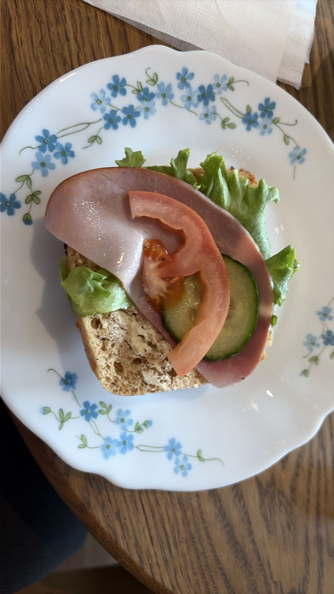 Smörgås med skinka