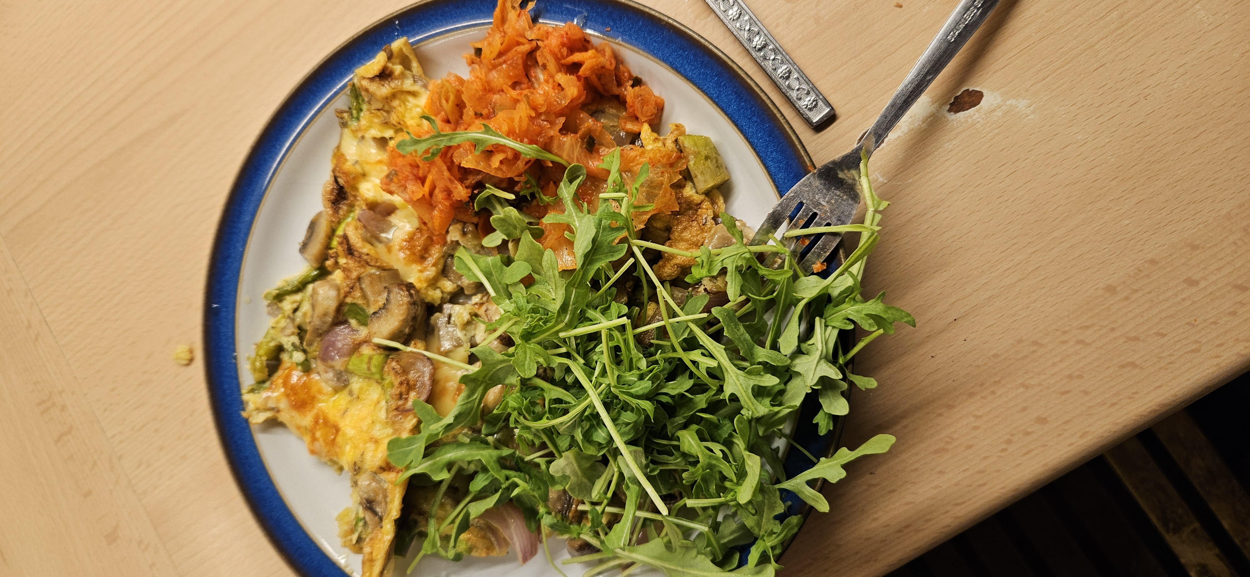 Veggie Omelette Plate