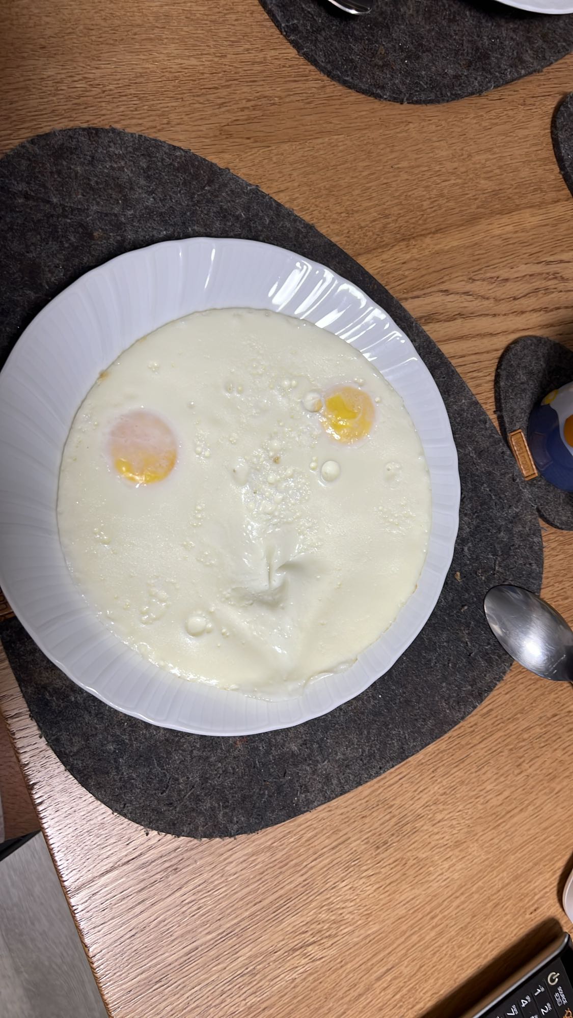 Uova nel latte