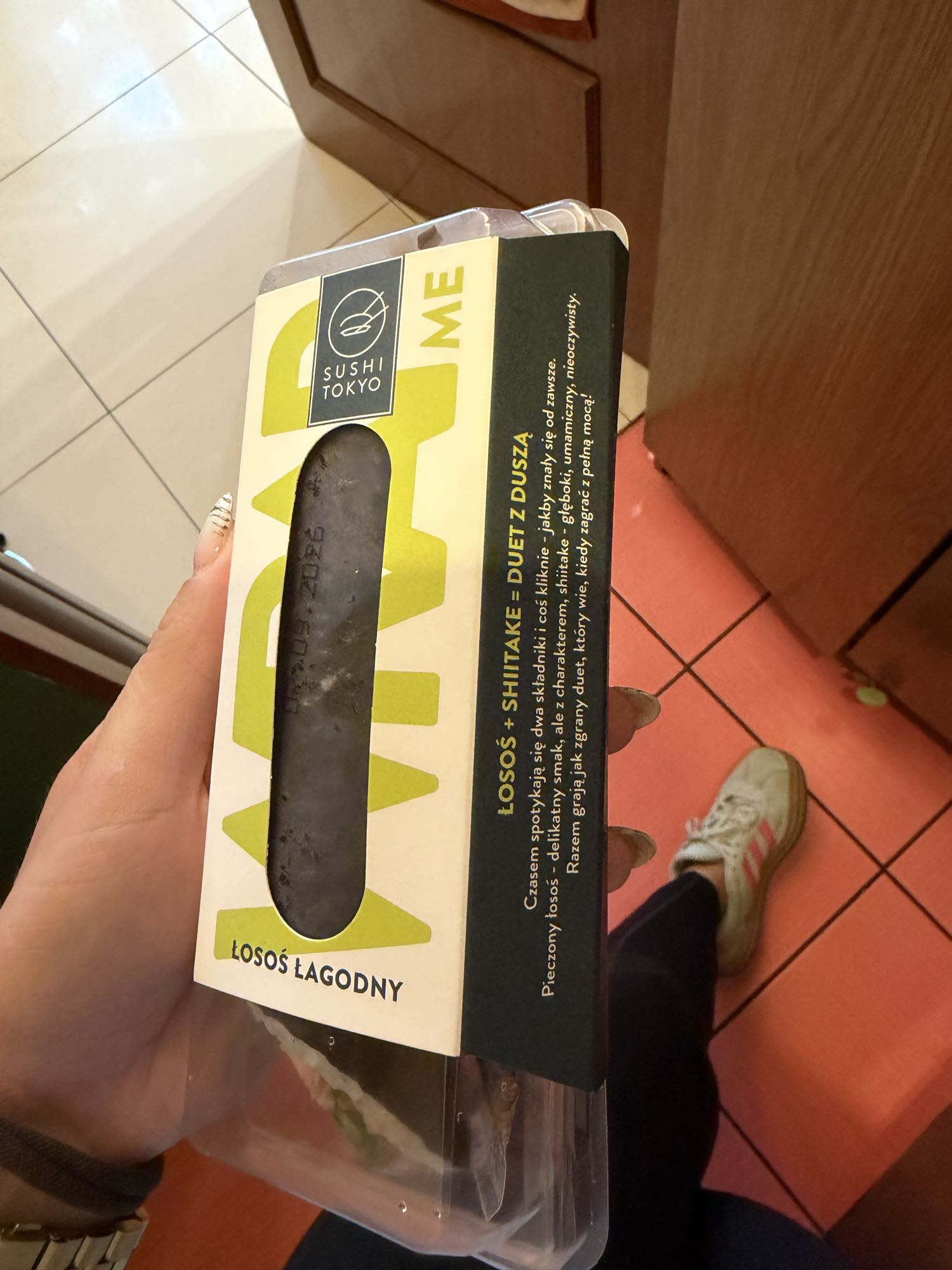 Wrap z łososiem