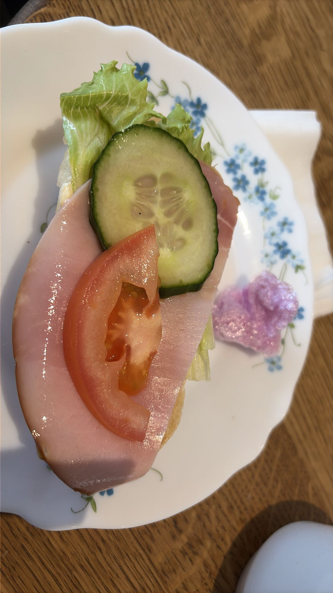 Smörgås med skinka