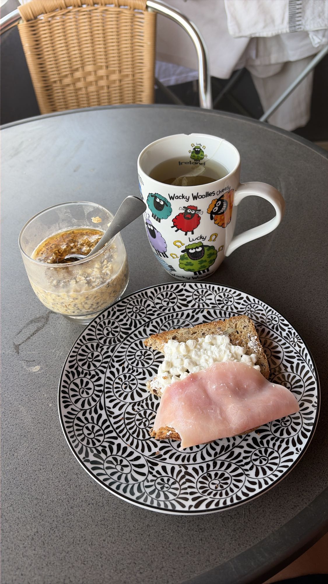 desayuno con tostada