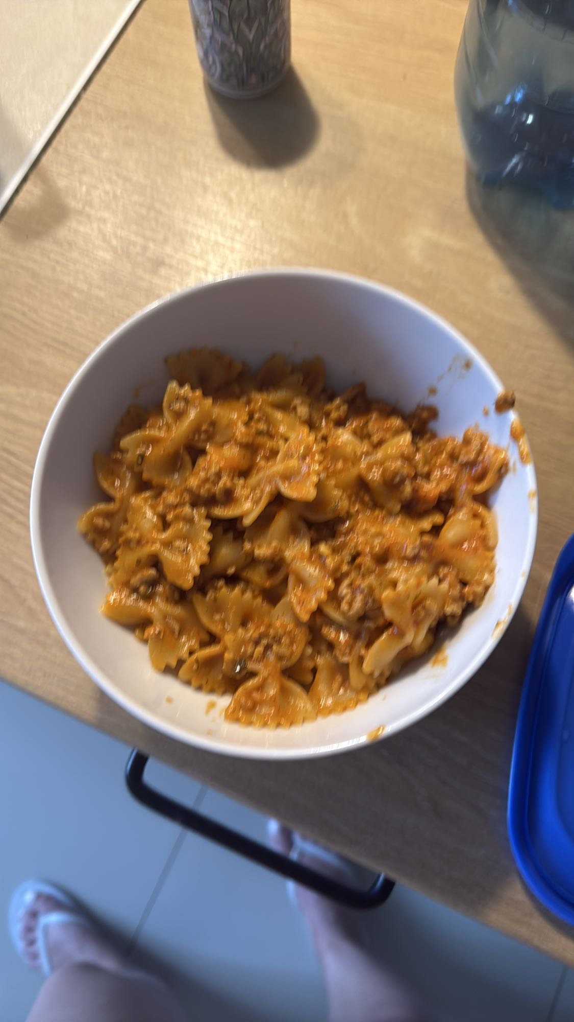 Bowtie Meat Pasta