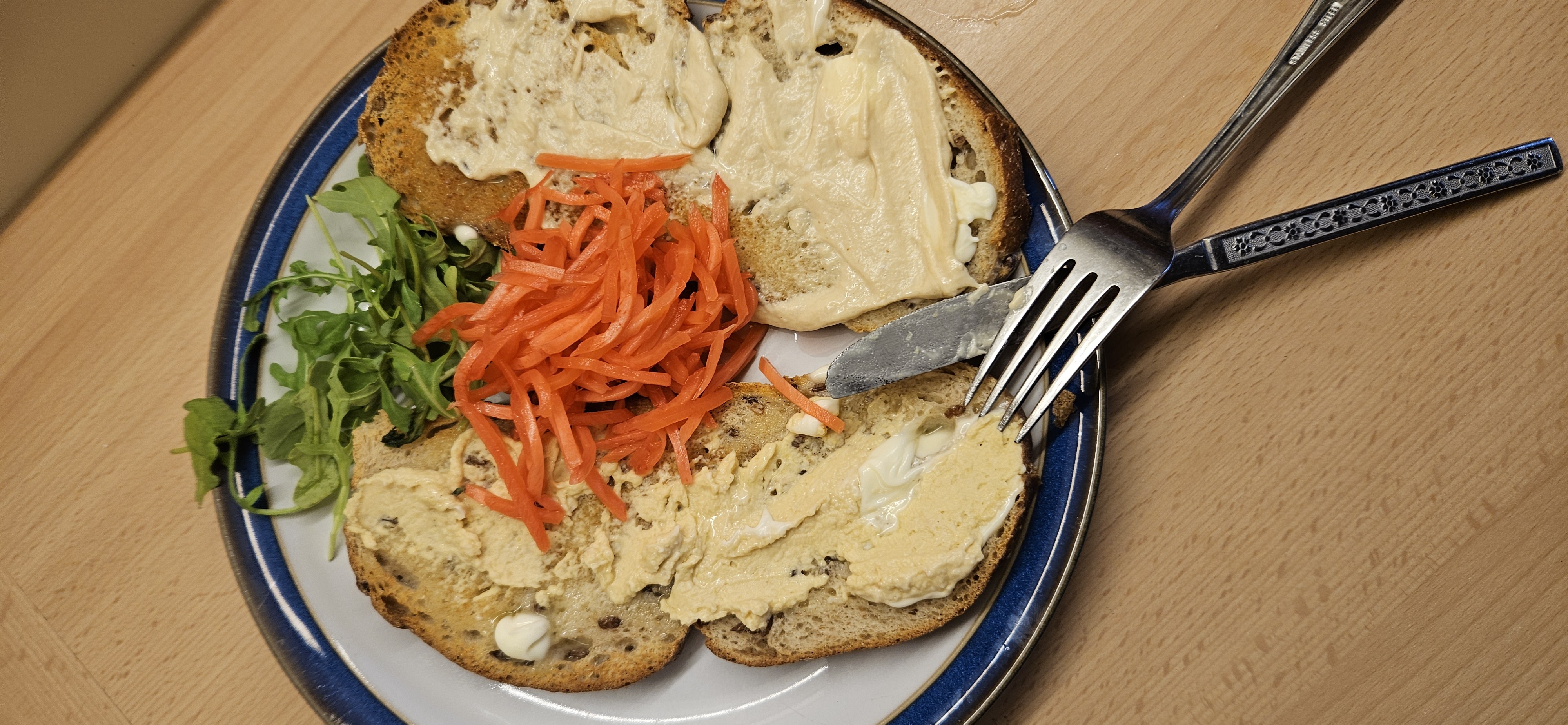 Open Sandwich Plate
