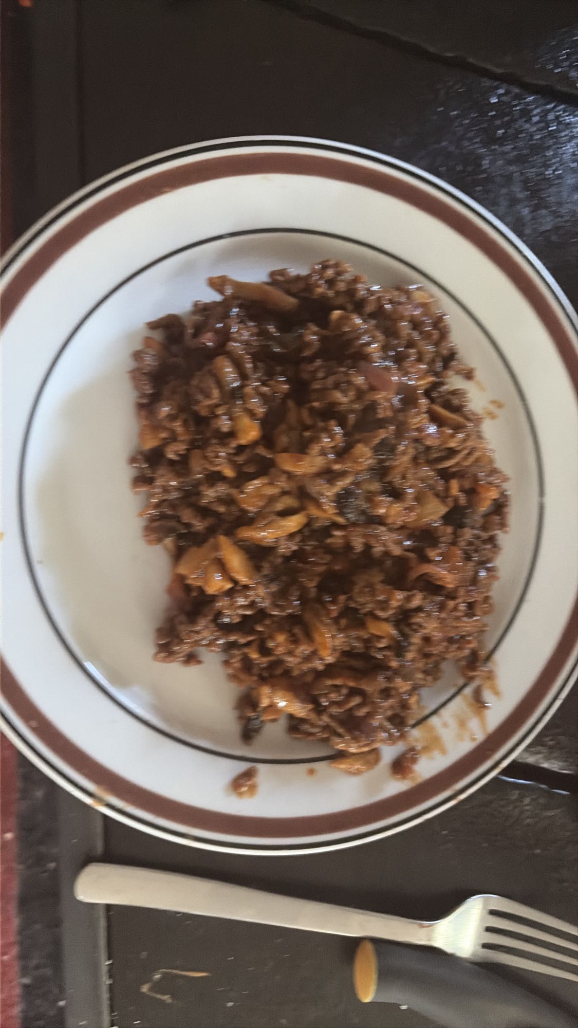 Köttfärs med svamp