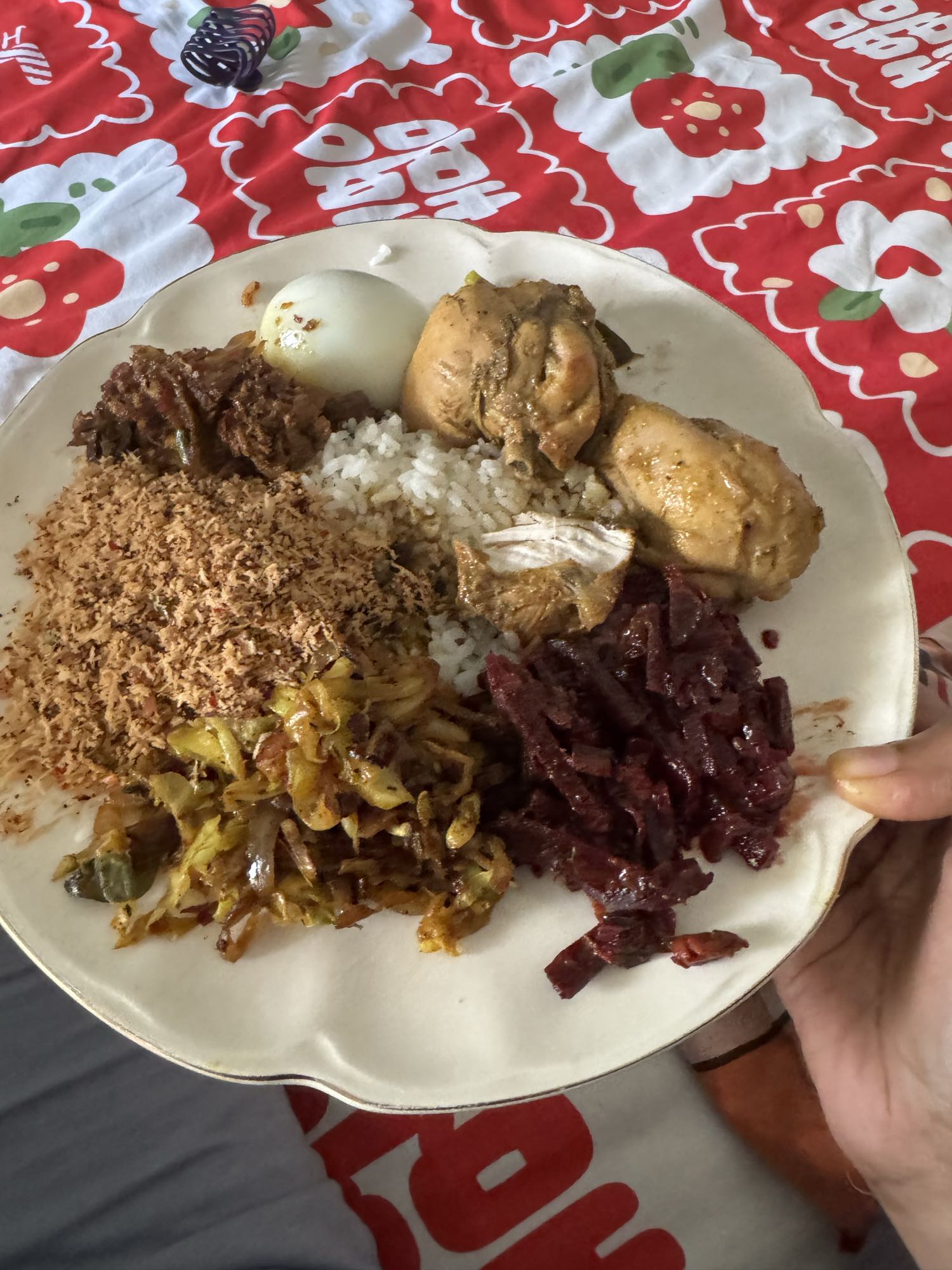 Rice Chicken Plate