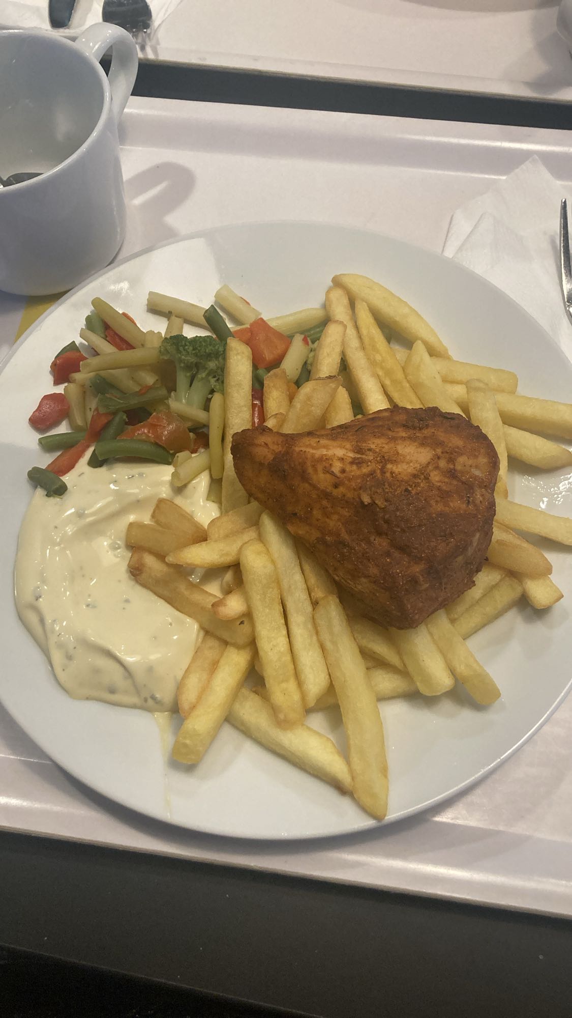 Kyckling med pommes