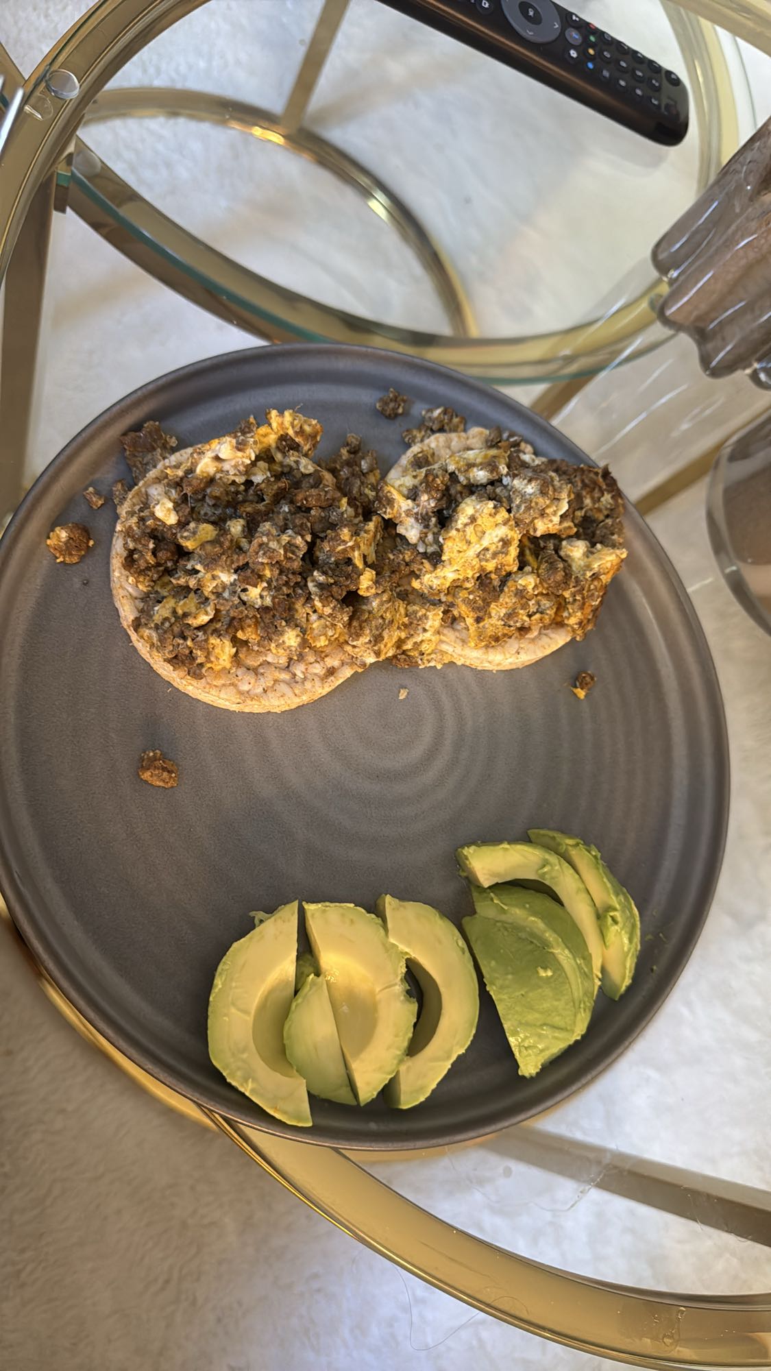 Riskakor med köttfärs