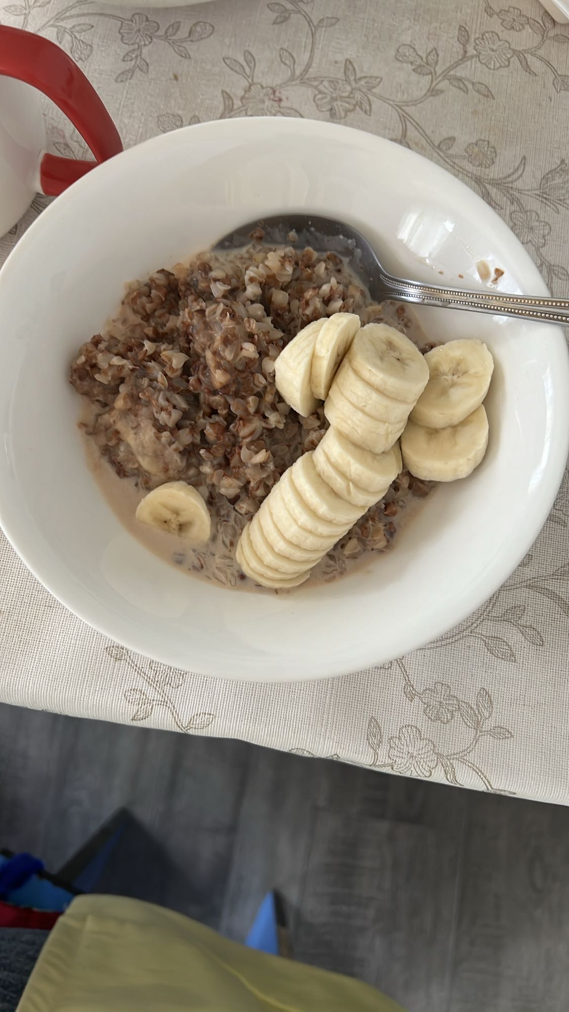 Гречневая каша с бананом