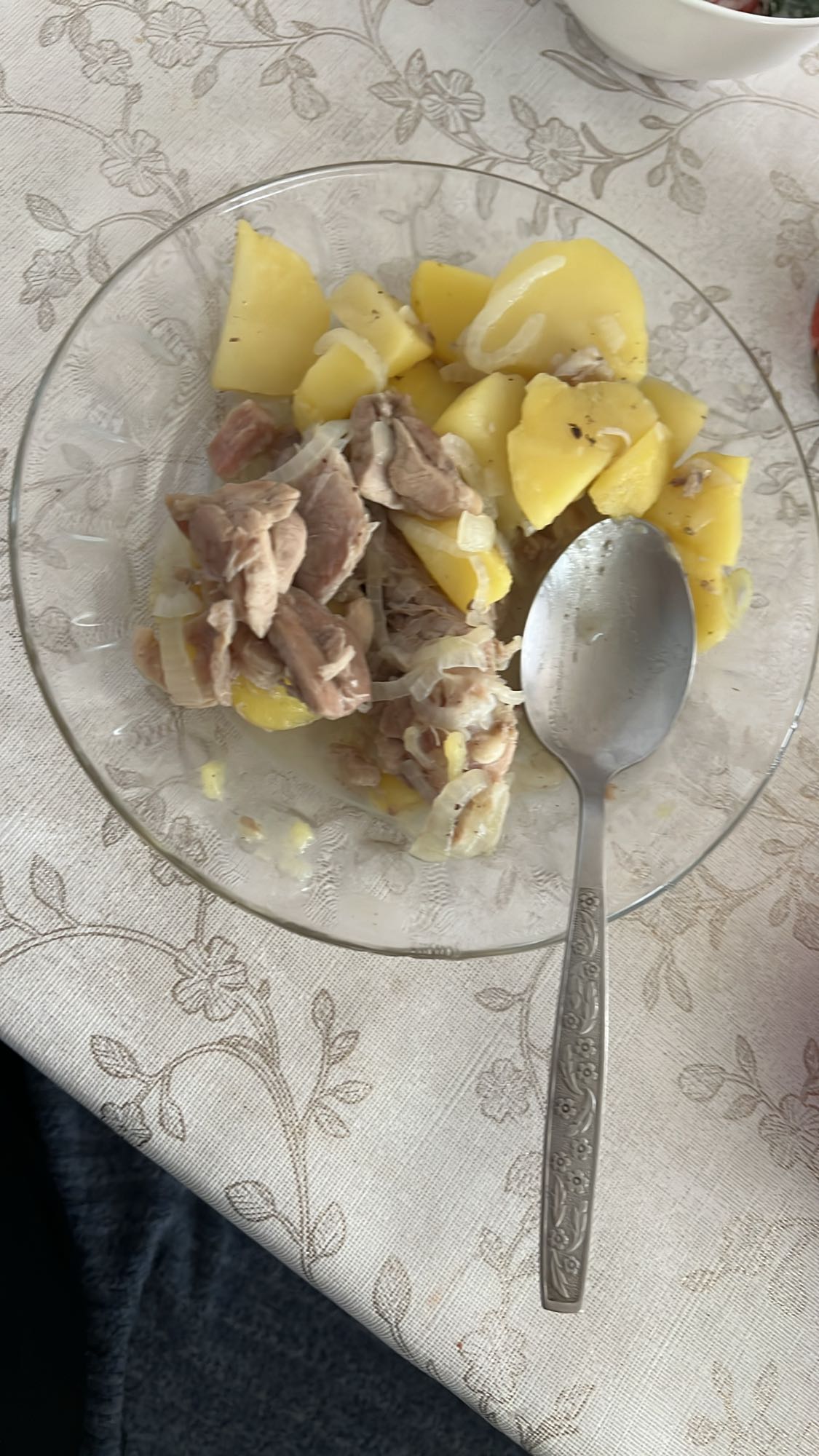 Картофель с мясом