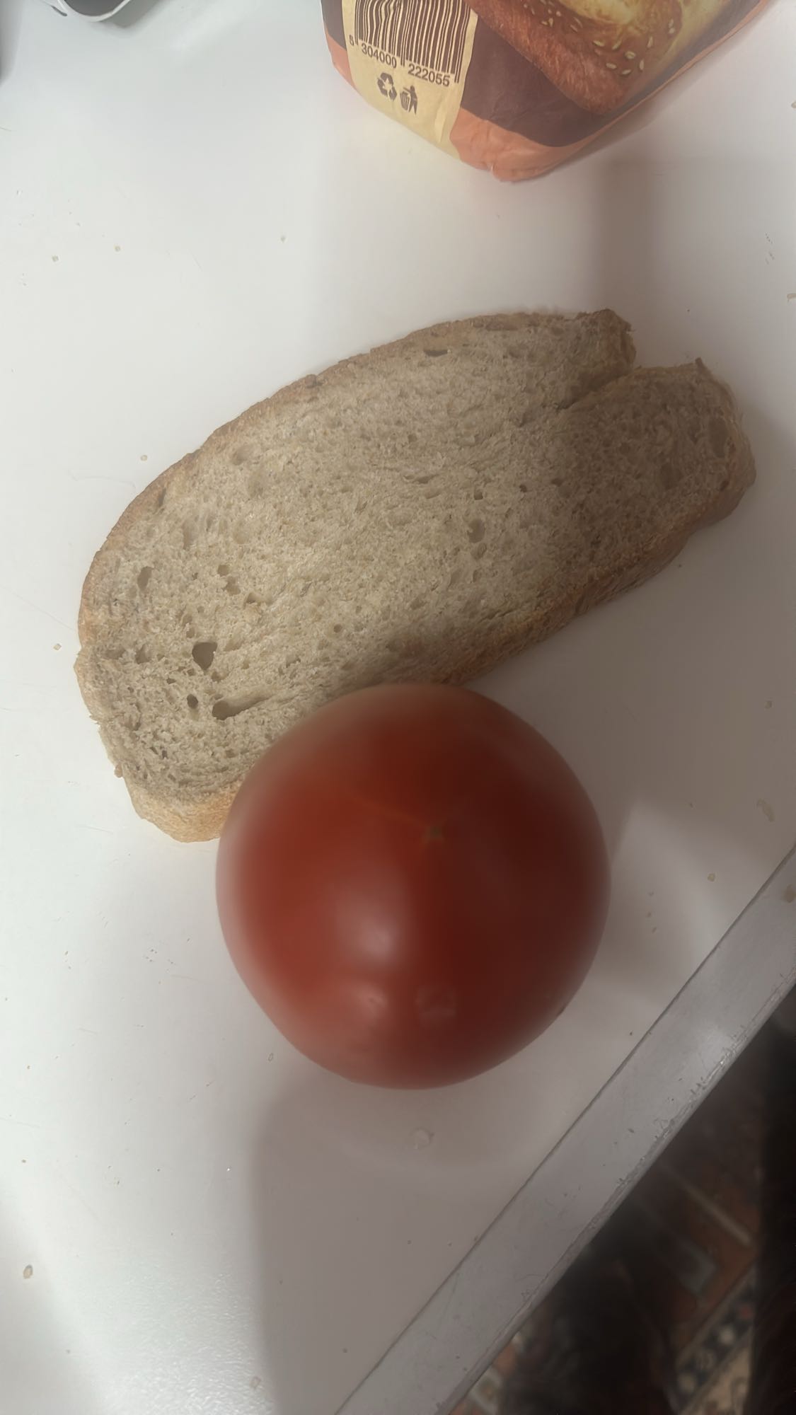 Bread and Tomato