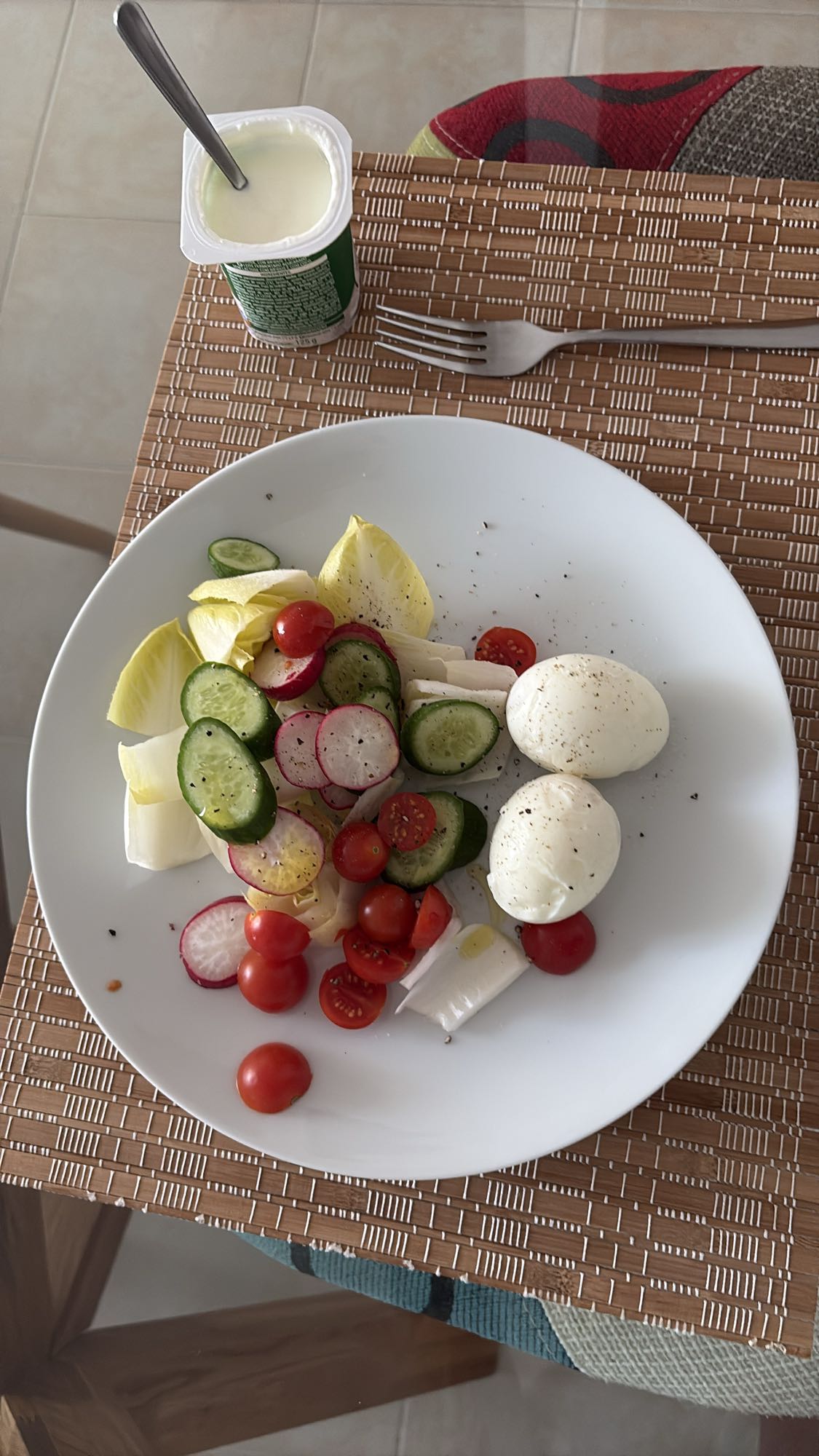 Egg Cheese Salad