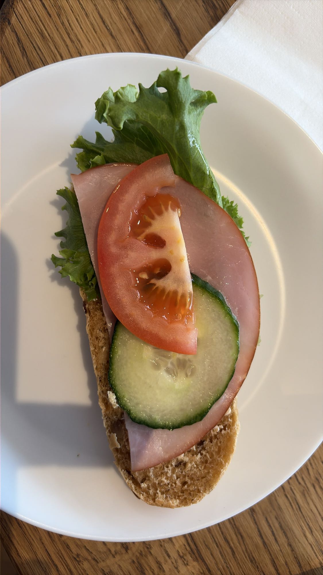 Smörgås med skinka