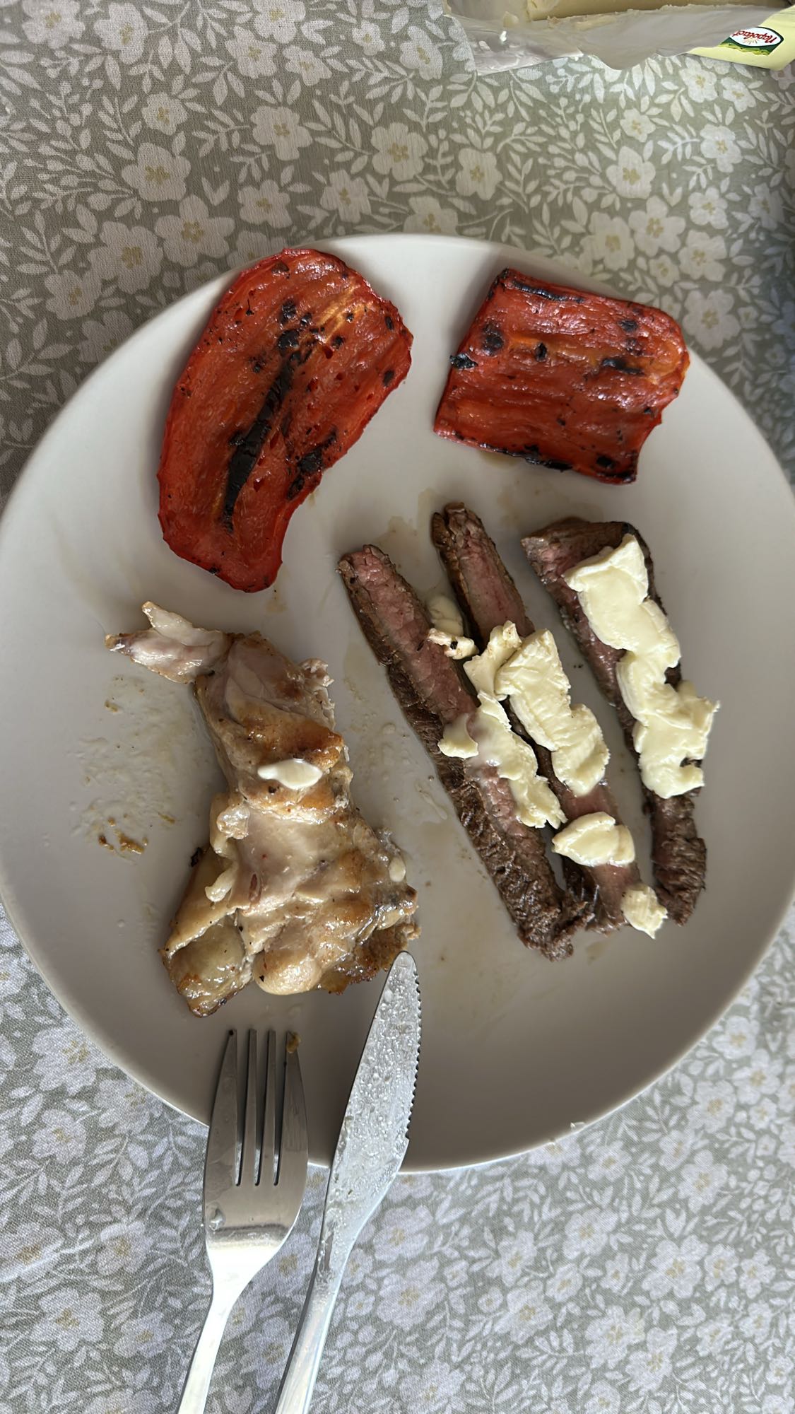 Steak Chicken Pepper