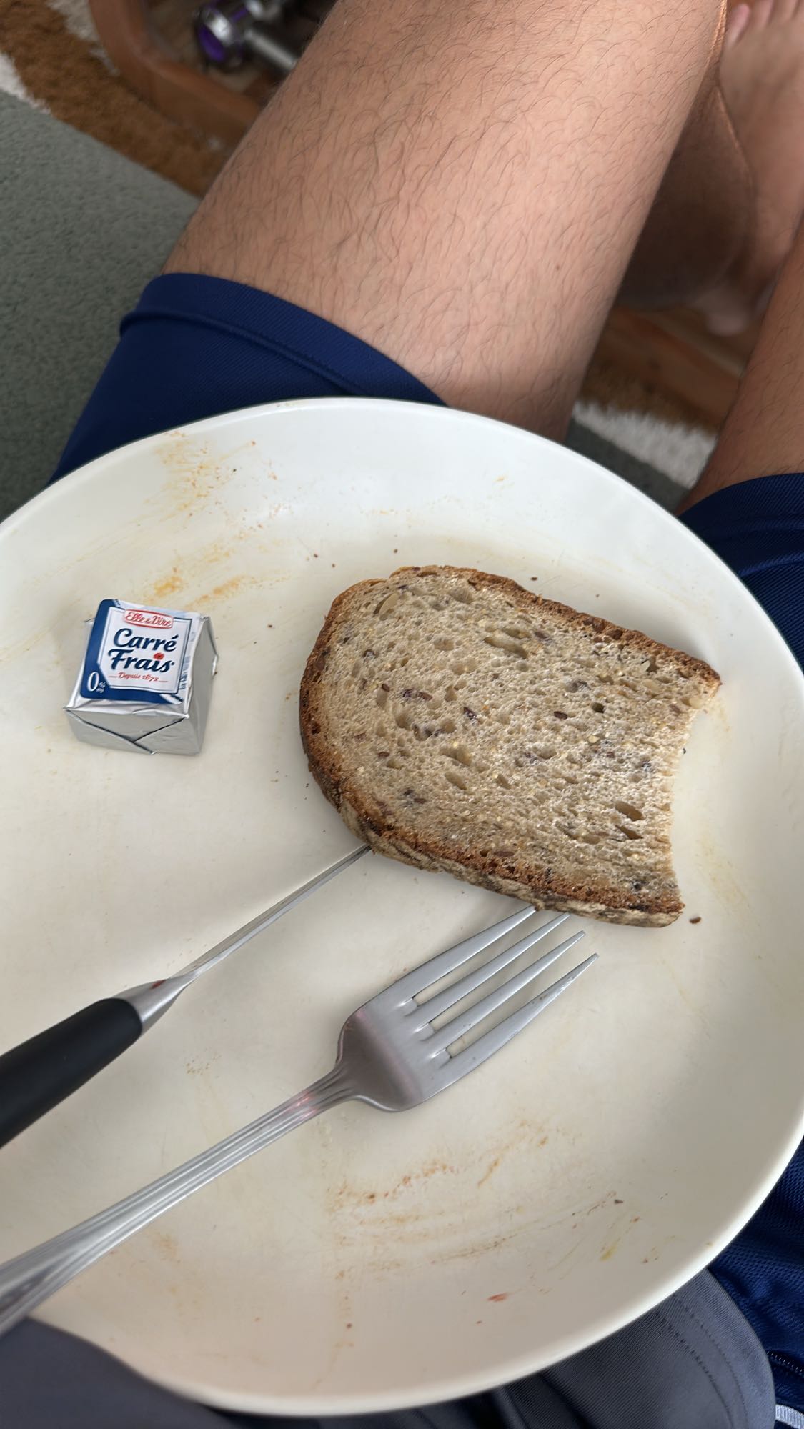 Pain et carré frais