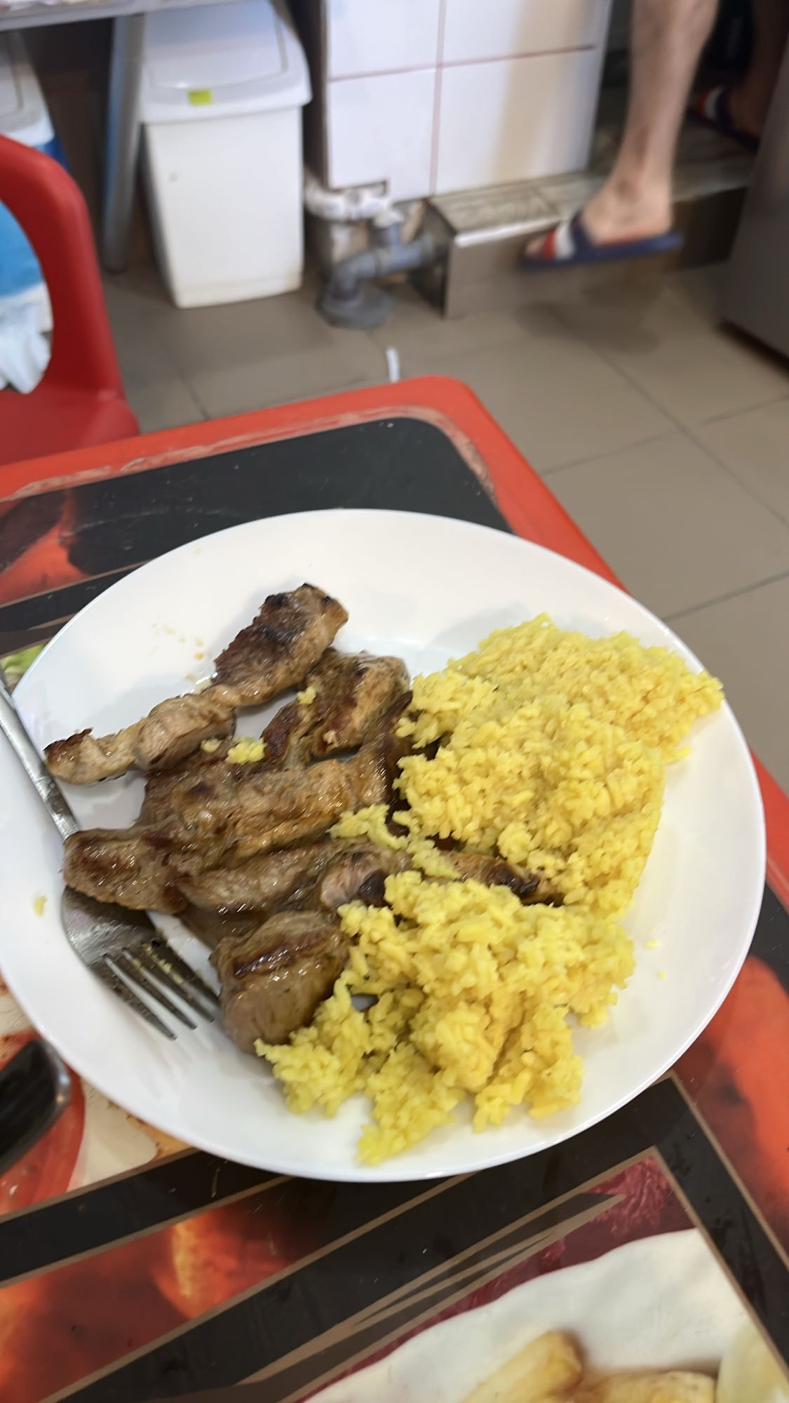 Orez galben cu carne