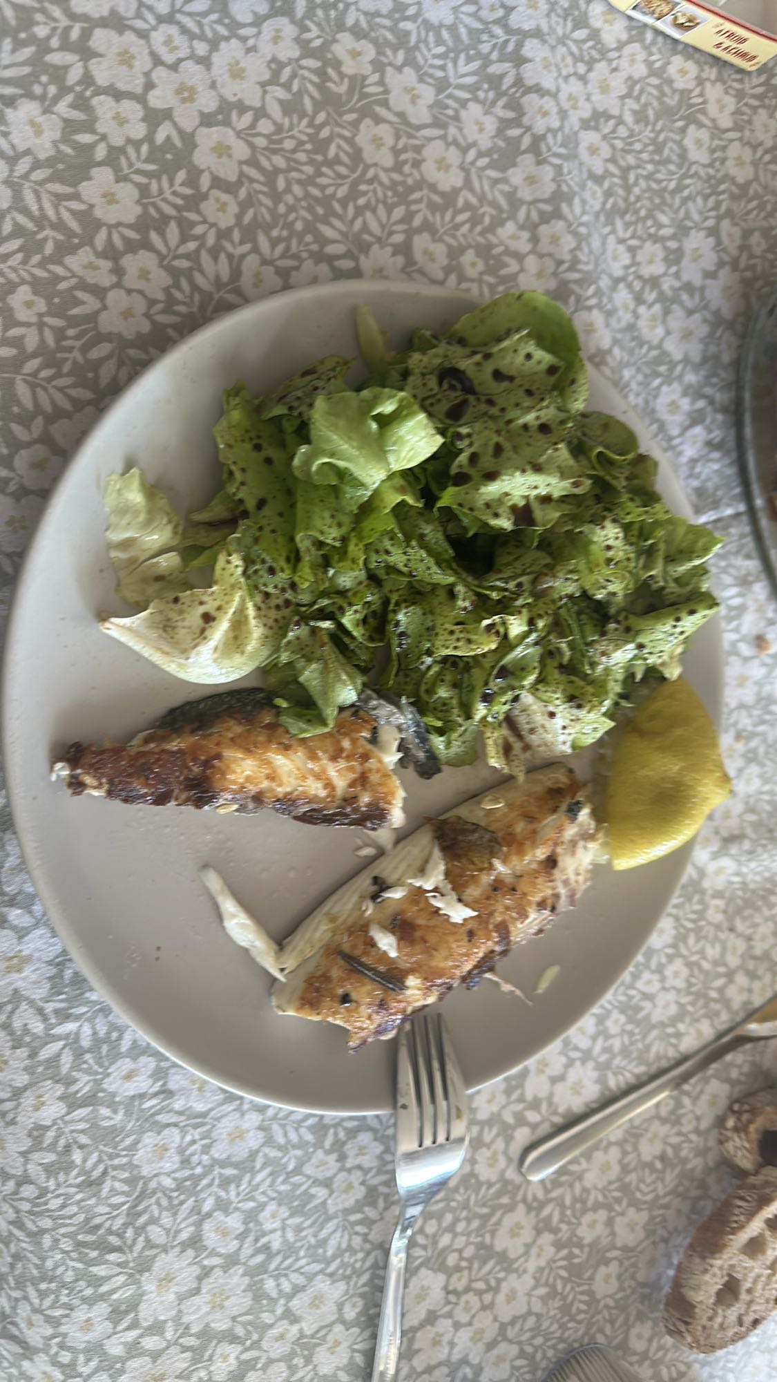Grilled Fish Salad