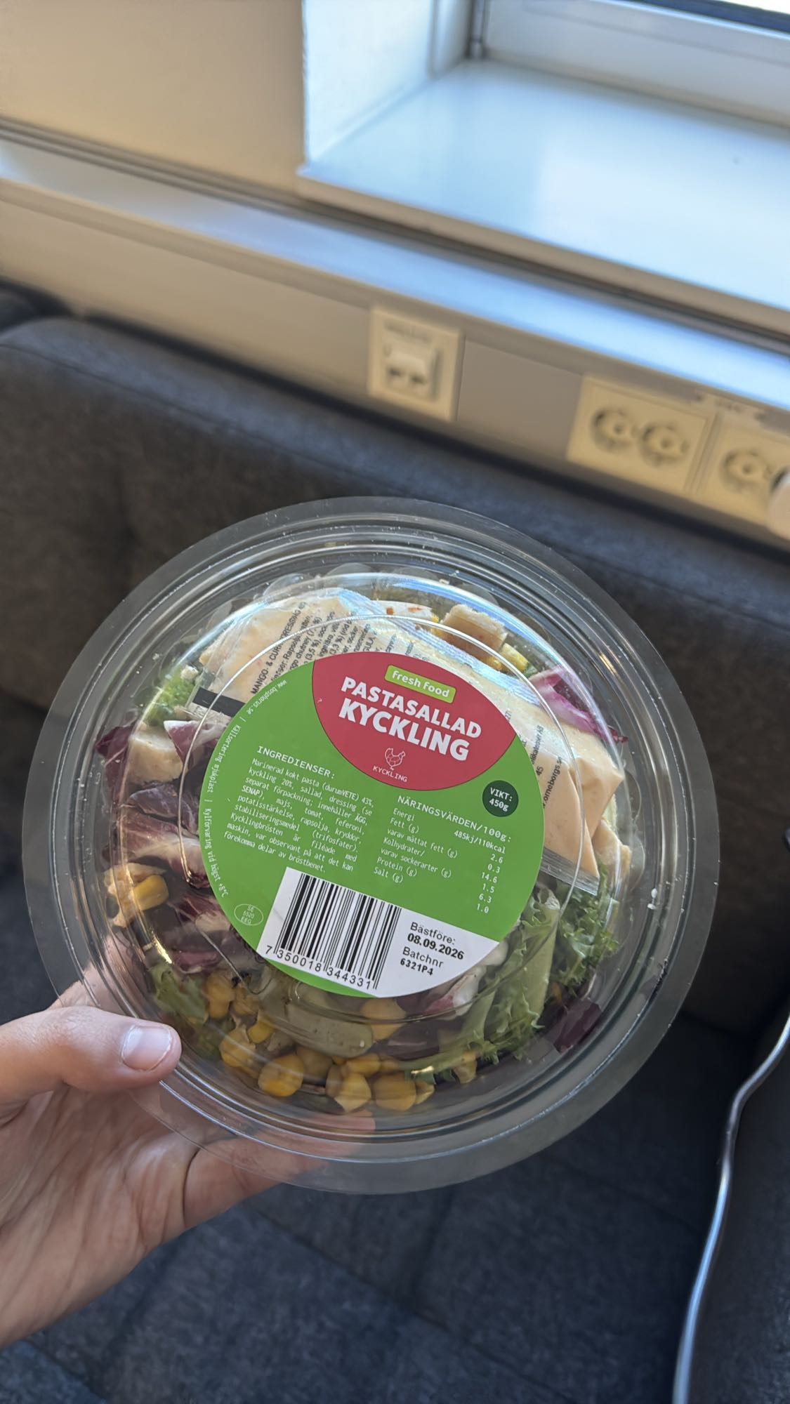 Pastasallad kyckling