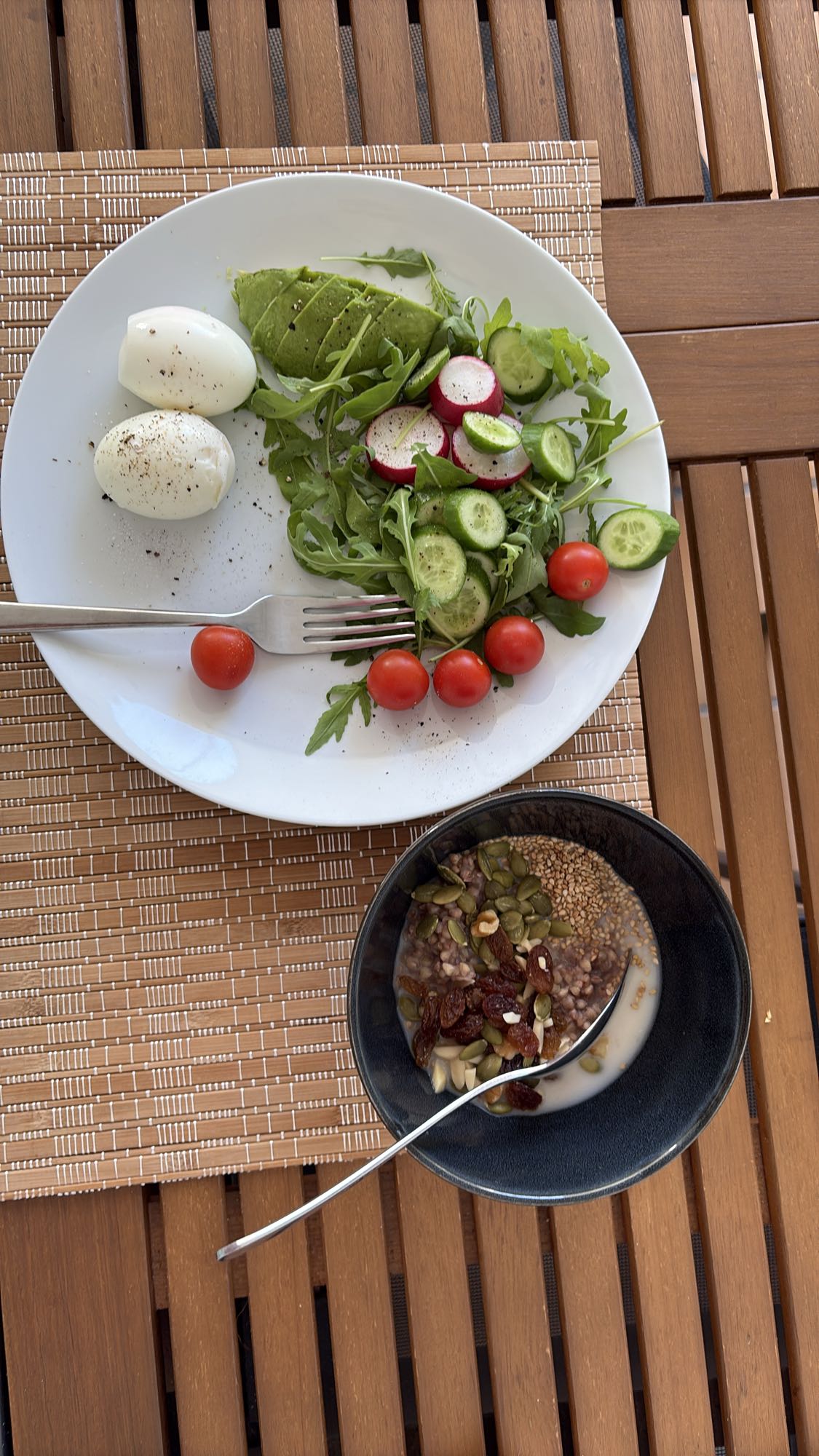 Egg Avocado Grain Bowl