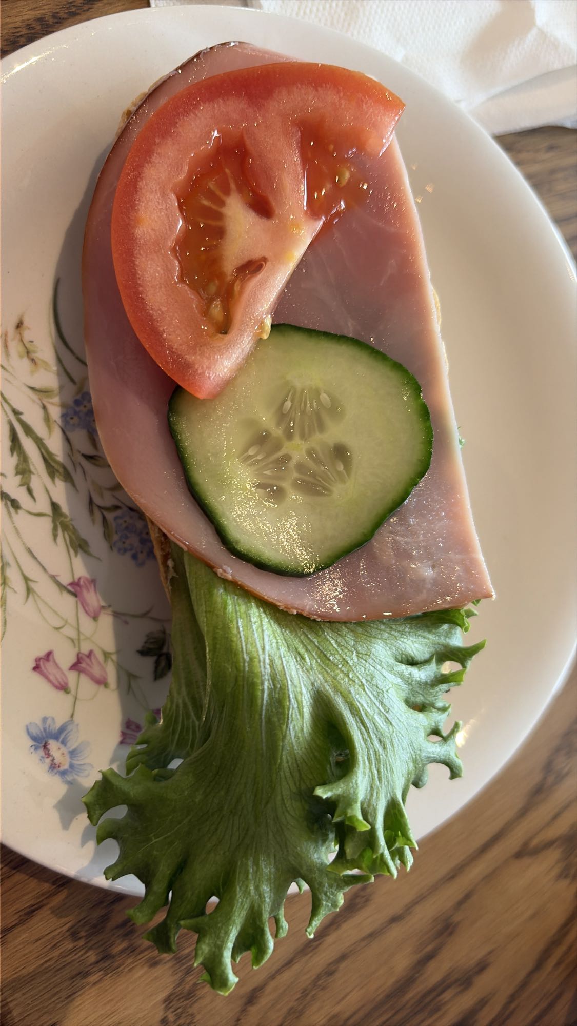 Smörgås med skinka