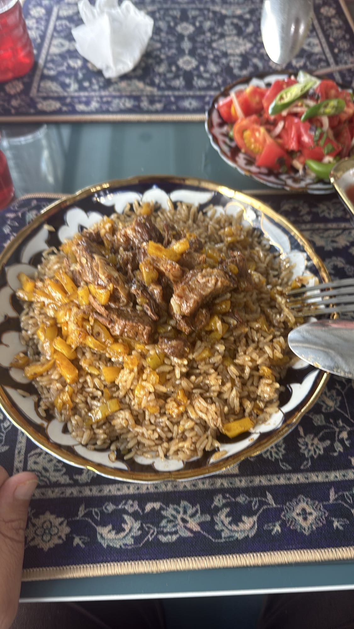 Плов с мясом