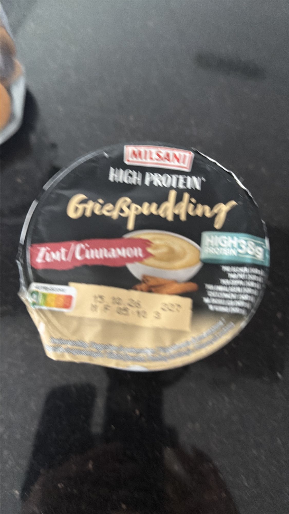 Grießpudding Zimt