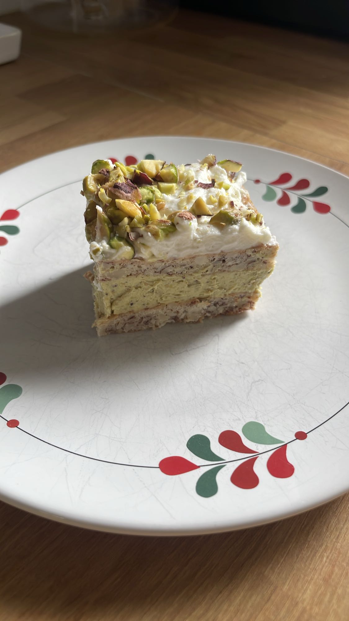 Ciasto pistacjowe domowe
